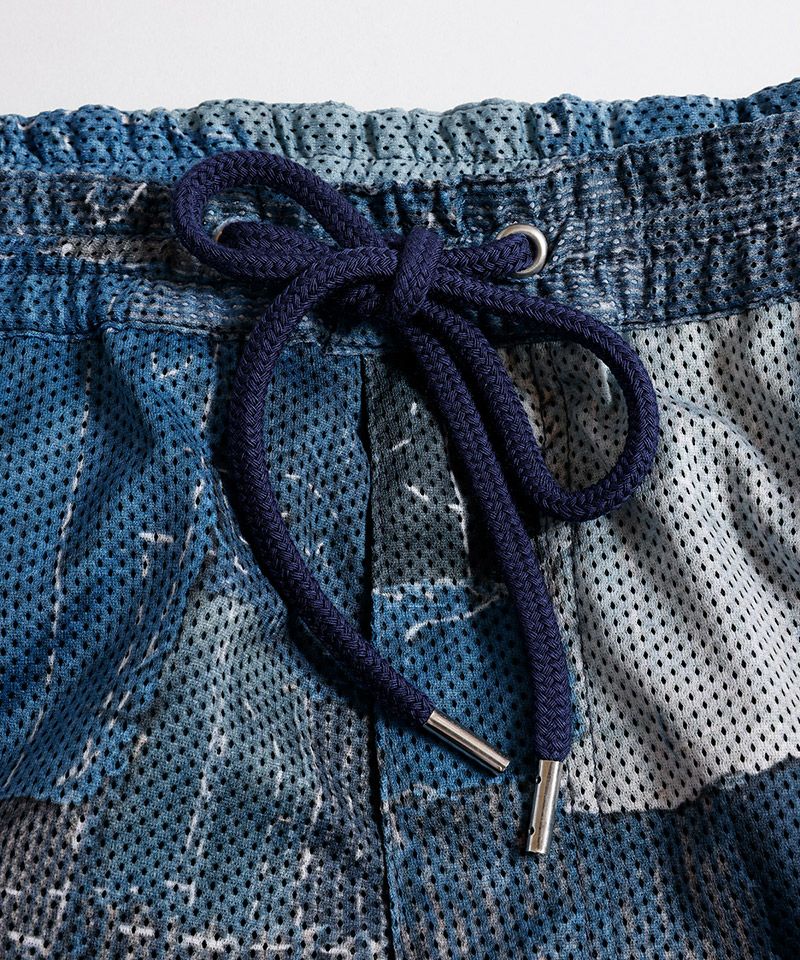 FDMTL(ファンダメンタル)】BORO SIDE BUTTON KNEE PANTS パンツ