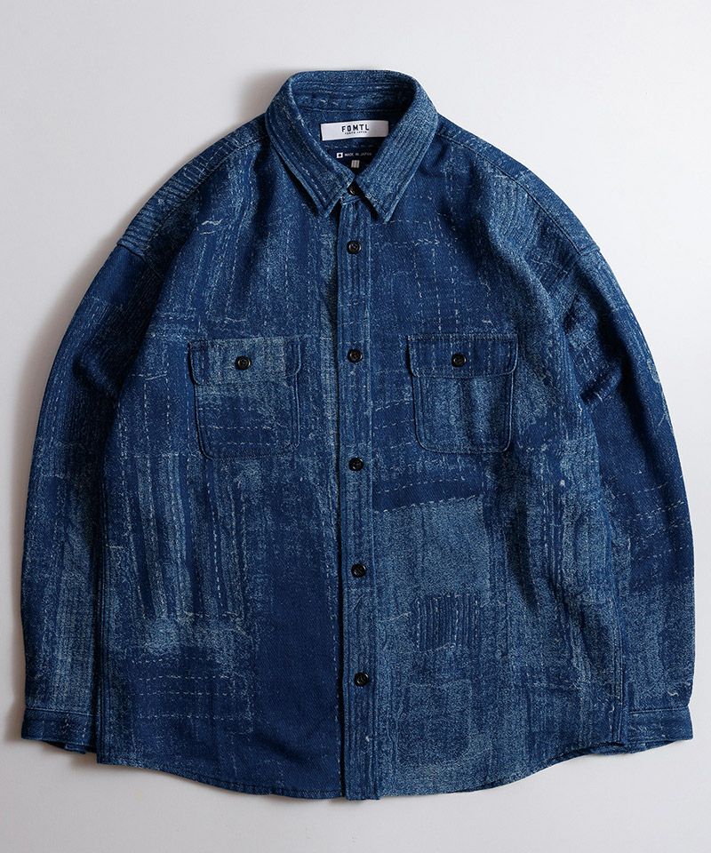FDMTL(ファンダメンタル)】HAORI ZIP JACKET 3YR WASH 羽織ジップ FDMTL(ファンダメンタル)】HAORI ZIP JACKET 3YR WASH 羽織ジップ