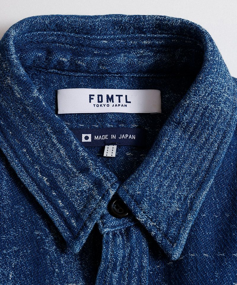FDMTL(ファンダメンタル)】BORO SHIRT 3YR WASH シャツ(FA26SH17U