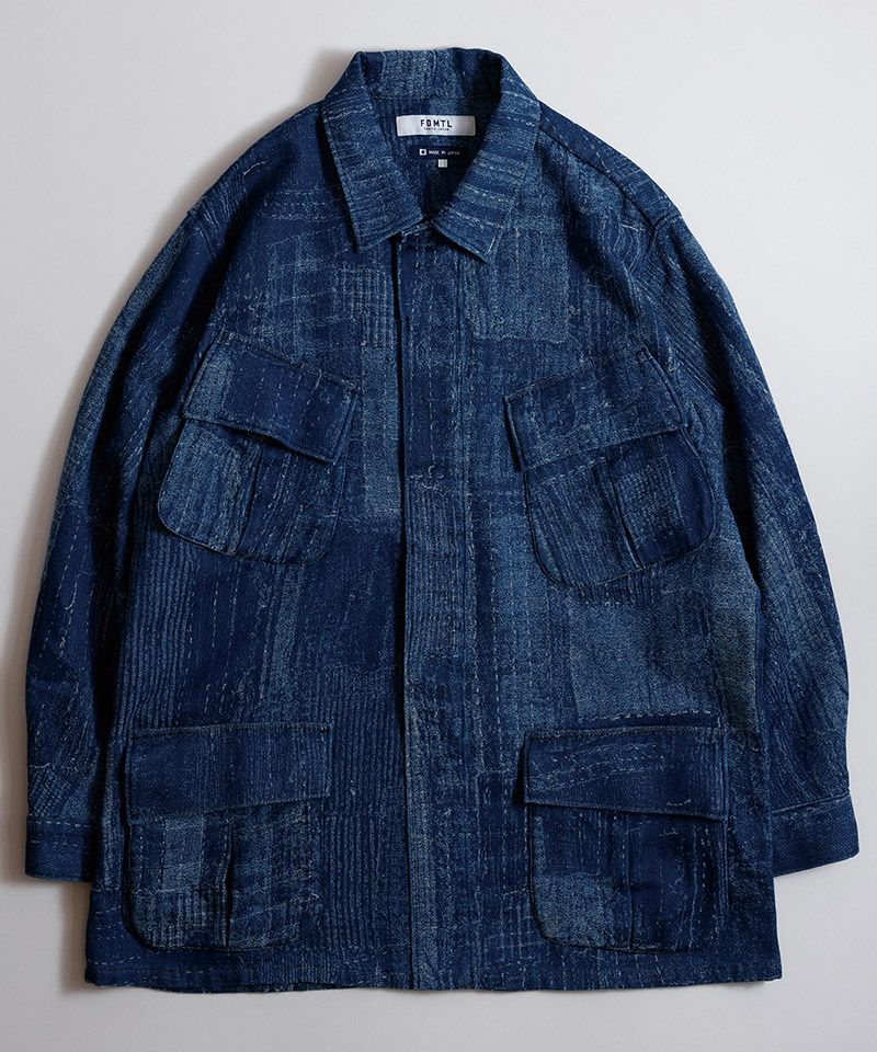 30%OFF【FDMTL(ファンダメンタル)】PATCHWORK POCKET JACKET 3YR WASH
