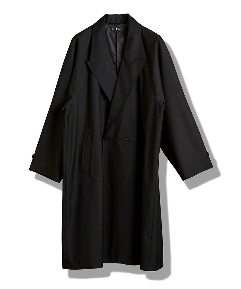 50%OFF【NO ID.(ノーアイディー)】 ﾀﾞﾌﾞﾙﾌﾞﾚｽﾄBIGﾛﾝｸﾞｺｰﾄ(457006-342C