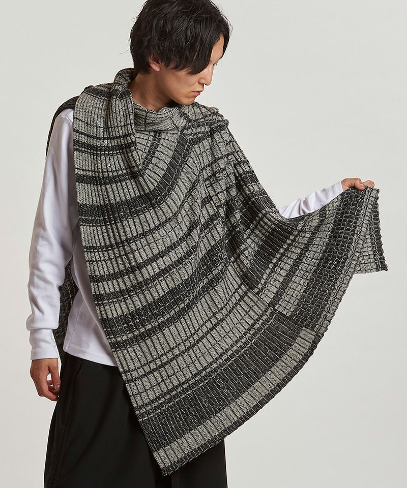 30%OFF【NO ID.(ノーアイディー)】 4WAYﾂｲｽﾄﾆｯﾄﾎﾟﾝﾁｮ(457010-336K