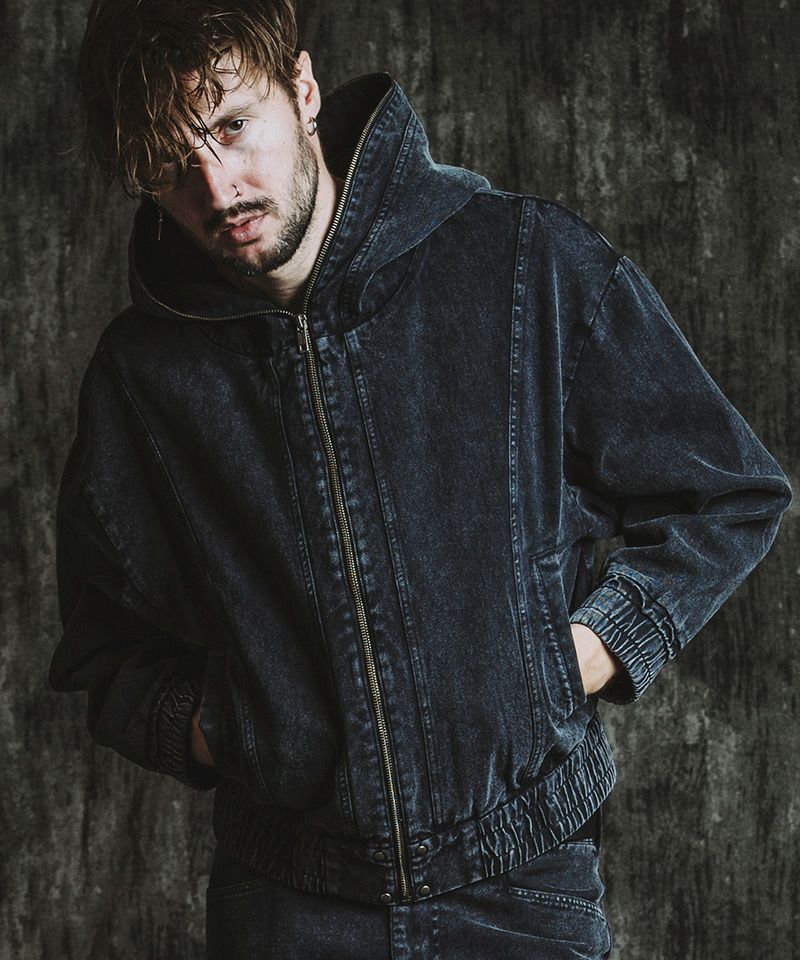 30%OFF【NO ID.(ノーアイディー)】ﾏﾙﾁｼｰﾑﾌｰﾃﾞｯﾄﾞBLZ ブルゾン(857006