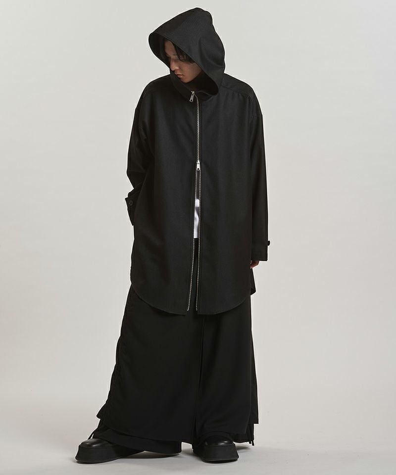 50%OFF【NO ID.(ノーアイディー)】 ｲﾝﾊﾞｰﾃｯﾄﾞﾀｯｸﾌｰﾃﾞｯﾄﾞｺｰﾄ(457006