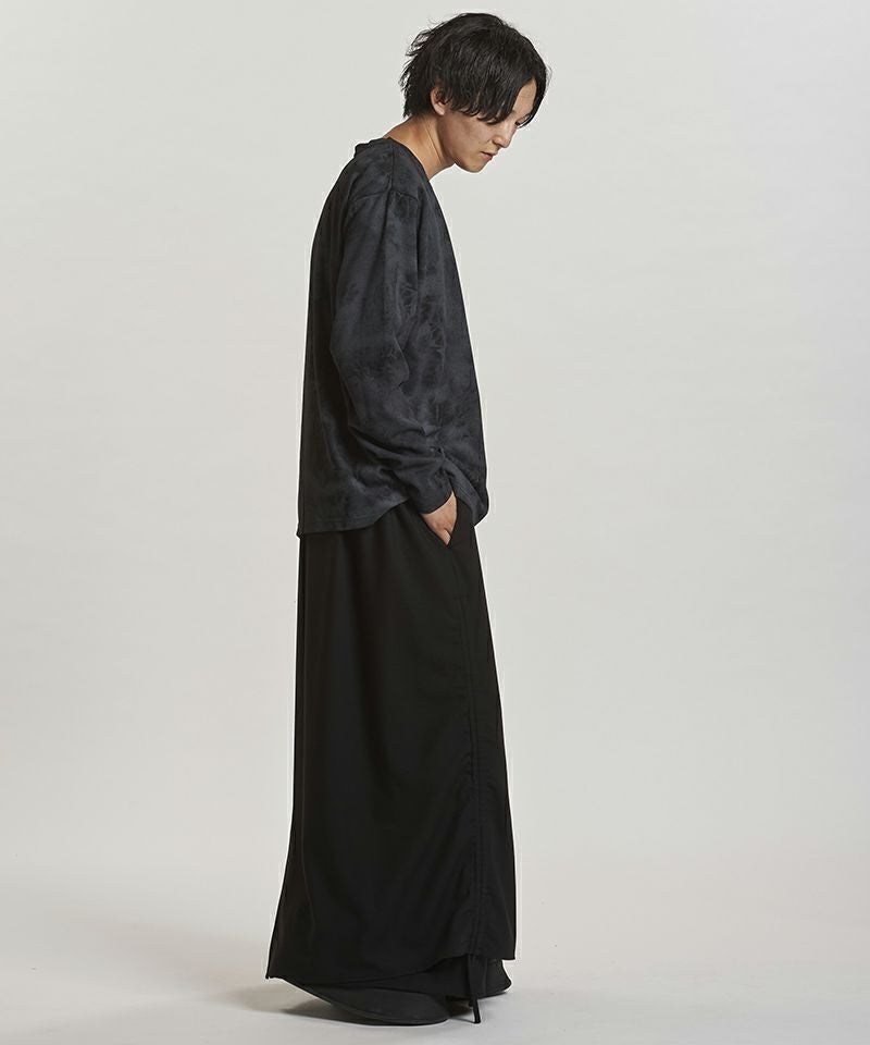 20%OFF【NO ID.(ノーアイディー)】UnevenﾌﾟﾘﾝﾄｻｰﾏﾙPO カットソー