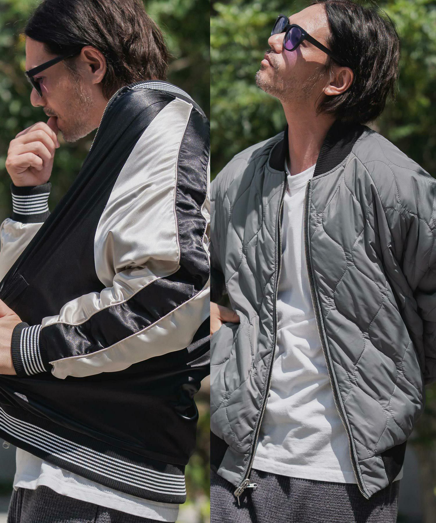 CAMBIO(カンビオ)】Different Design Reversible Jacket リバーシブル