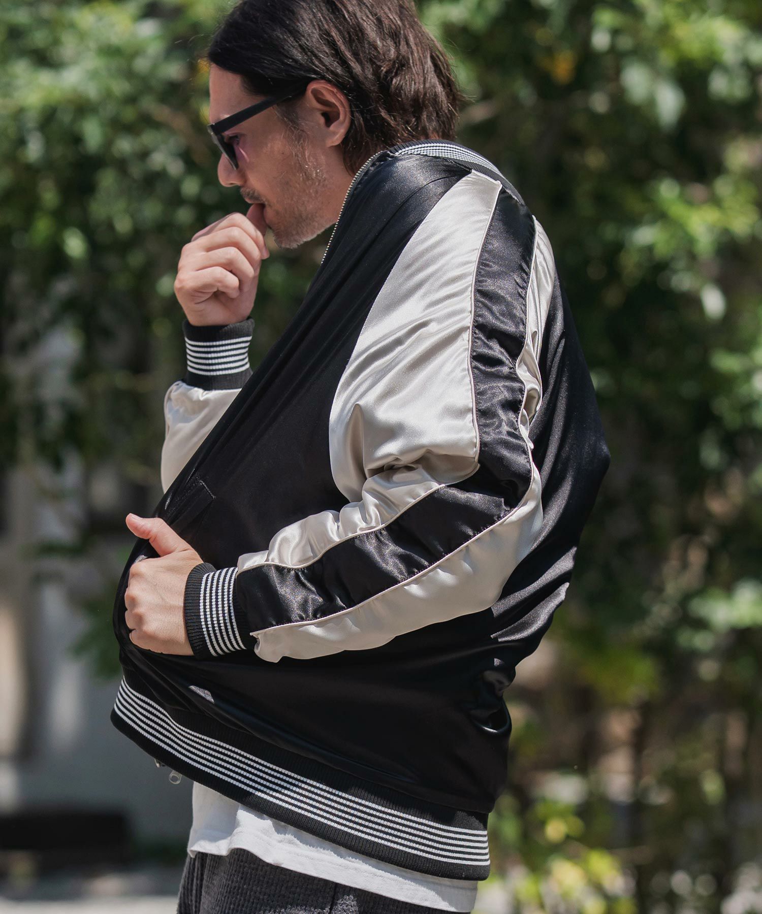 CAMBIO(カンビオ)】Different Design Reversible Jacket リバーシブル