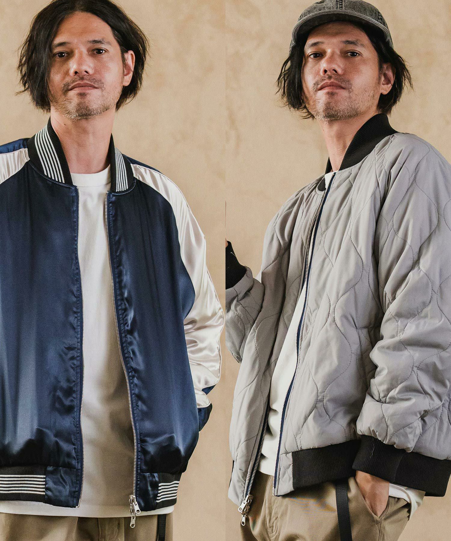 CAMBIO(カンビオ)】Different Design Reversible Jacket リバーシブル