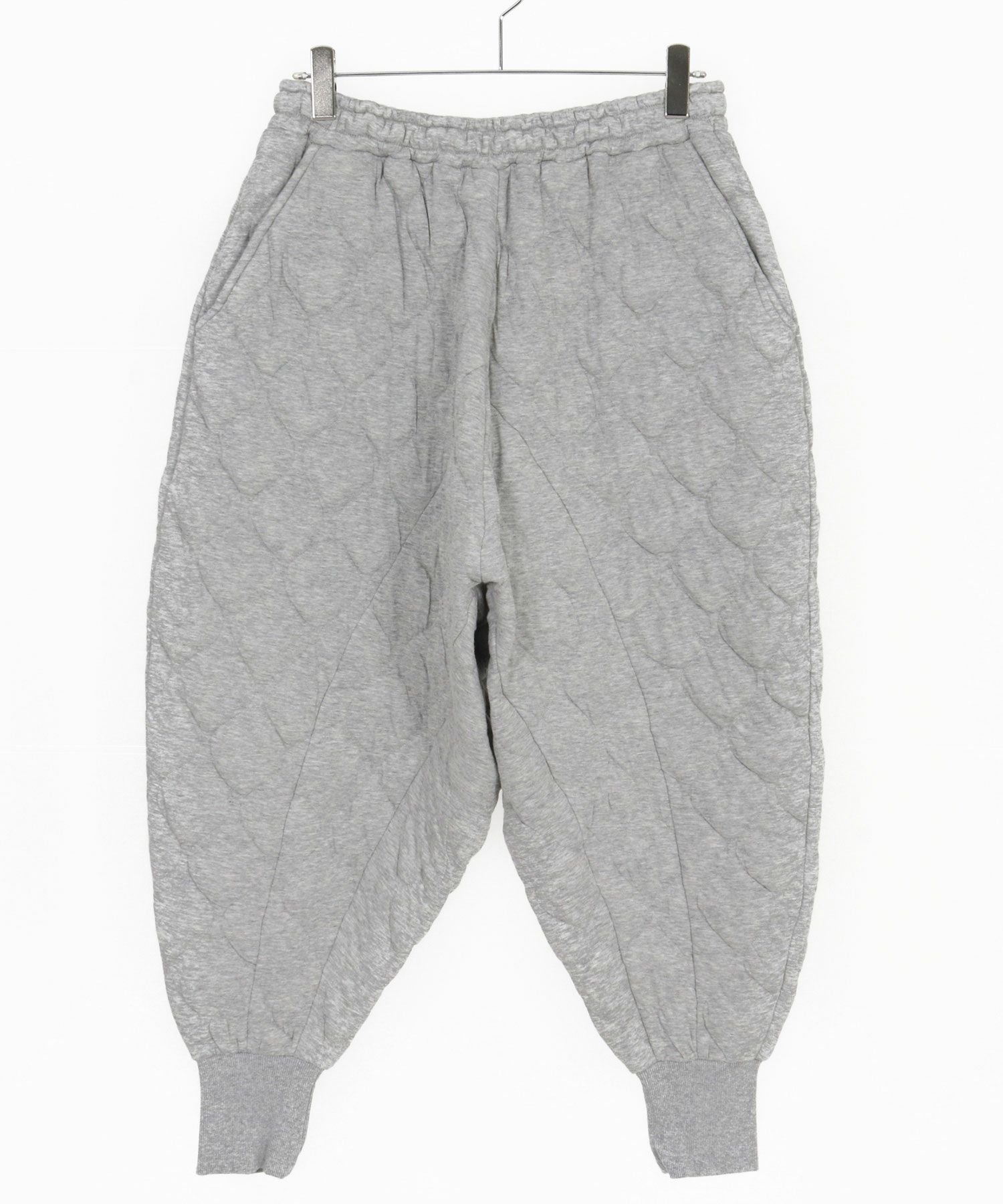 CAMBIO(カンビオ)】Wave Quilting Surrouel Pants キルティング