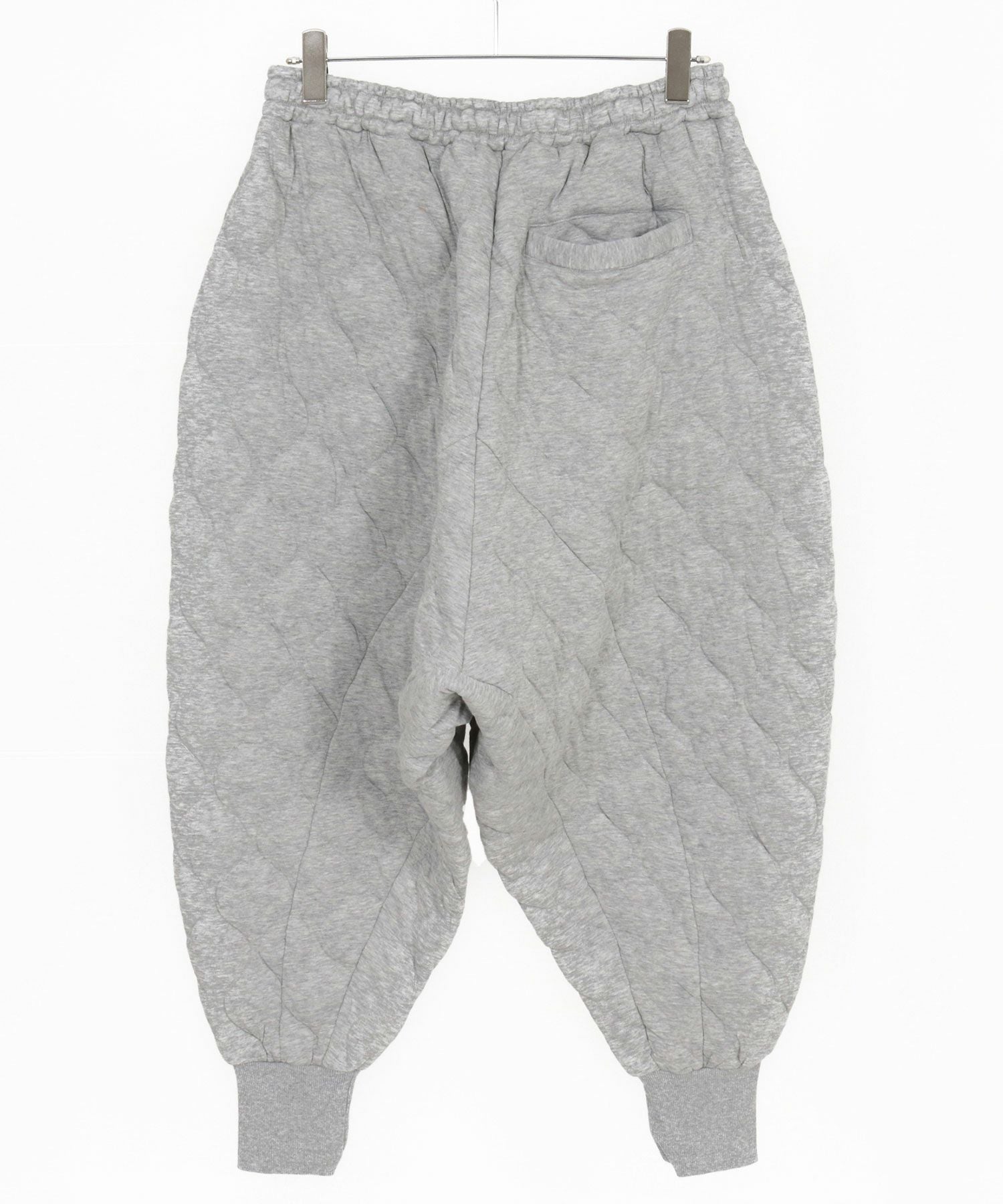 CAMBIO(カンビオ)】Wave Quilting Surrouel Pants キルティング