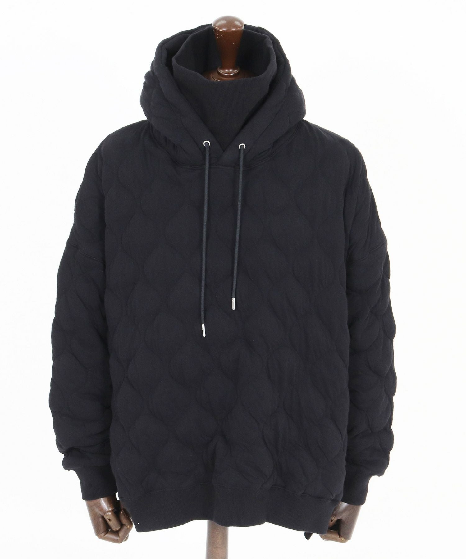 CAMBIO(カンビオ)】Wave Quilting High Neck Parka キルティング