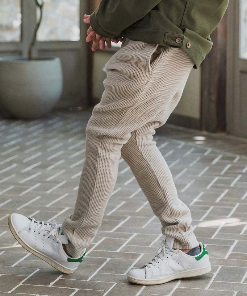 CAMBIO(カンビオ)】Big Waffle Knit saw Jodhpurs Pants ジョッパーズ 