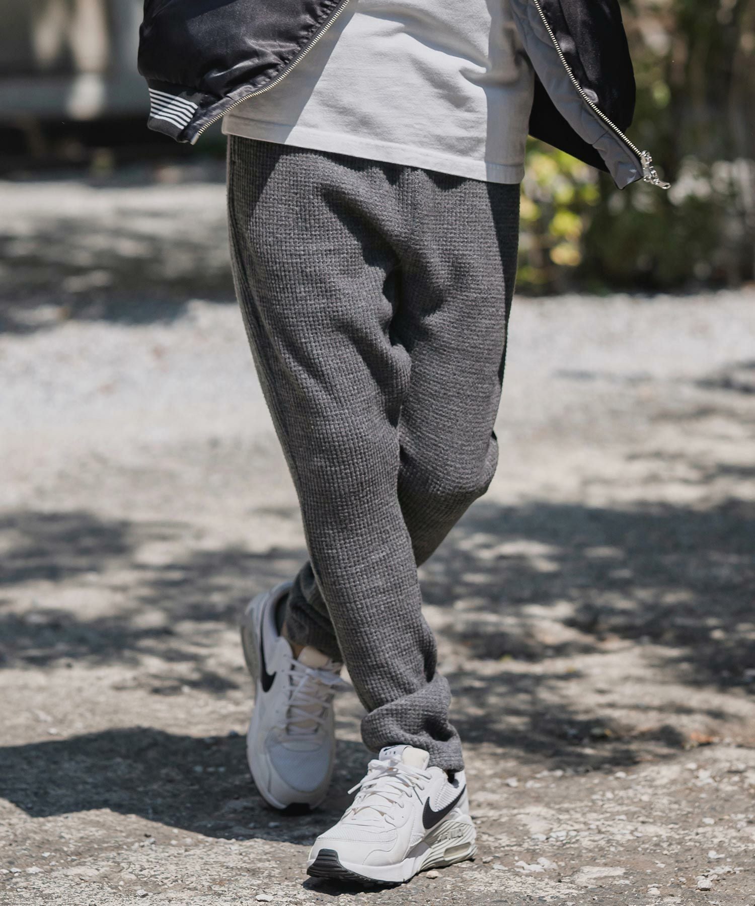 CAMBIO(カンビオ)】Big Waffle Knit saw Jodhpurs Pants ジョッパーズ