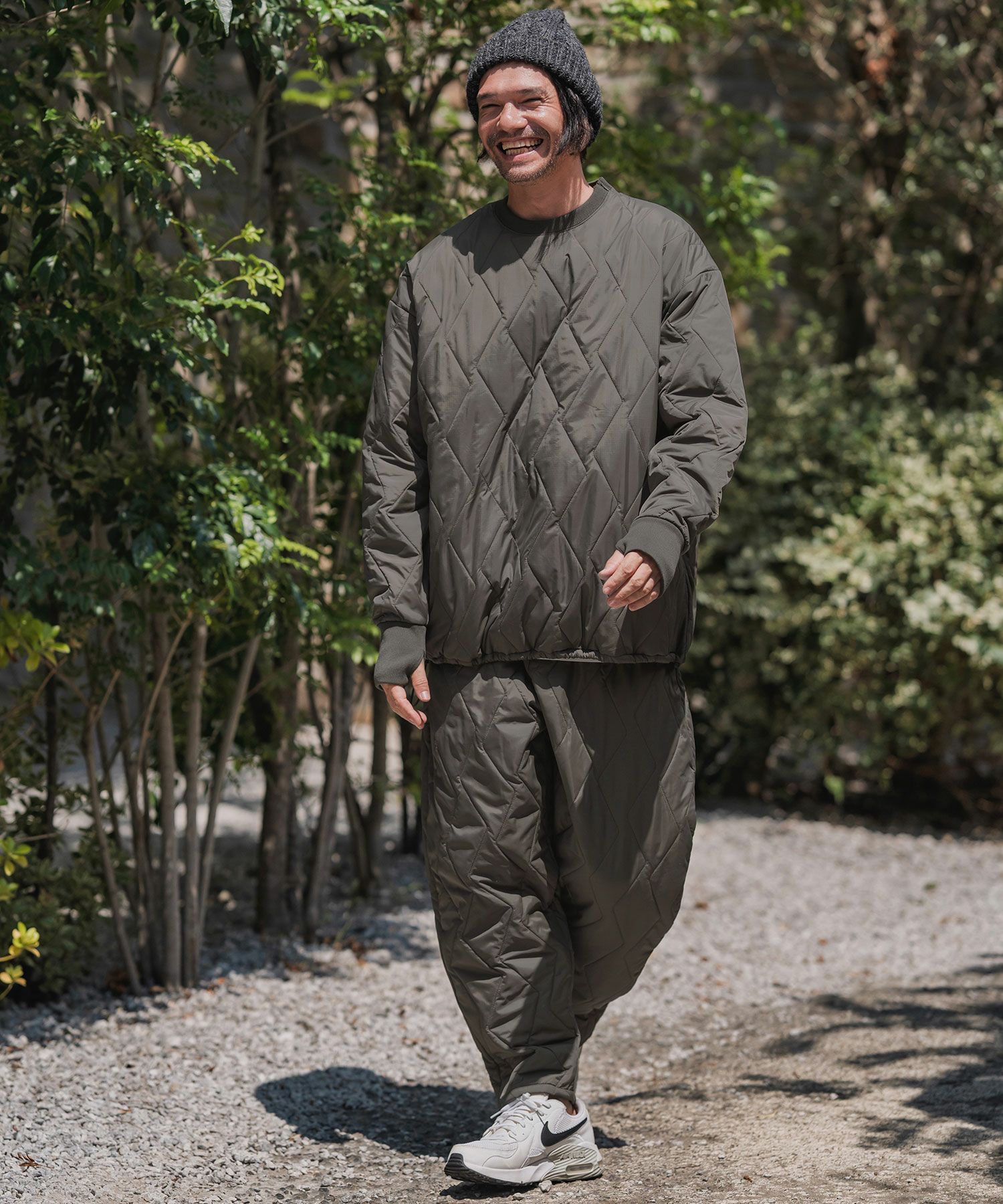 cambioサルエルバルーンパンツ CAMBIO(カンビオ)】Silky Denim Balloon Pants デニムバルーンパンツ