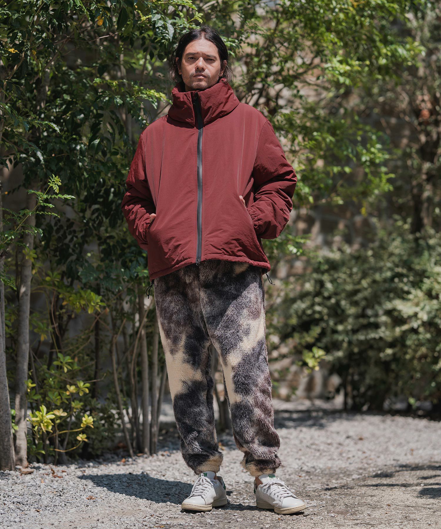30%OFF【CAMBIO(カンビオ)】止水ZIPターンバックハイネック中綿