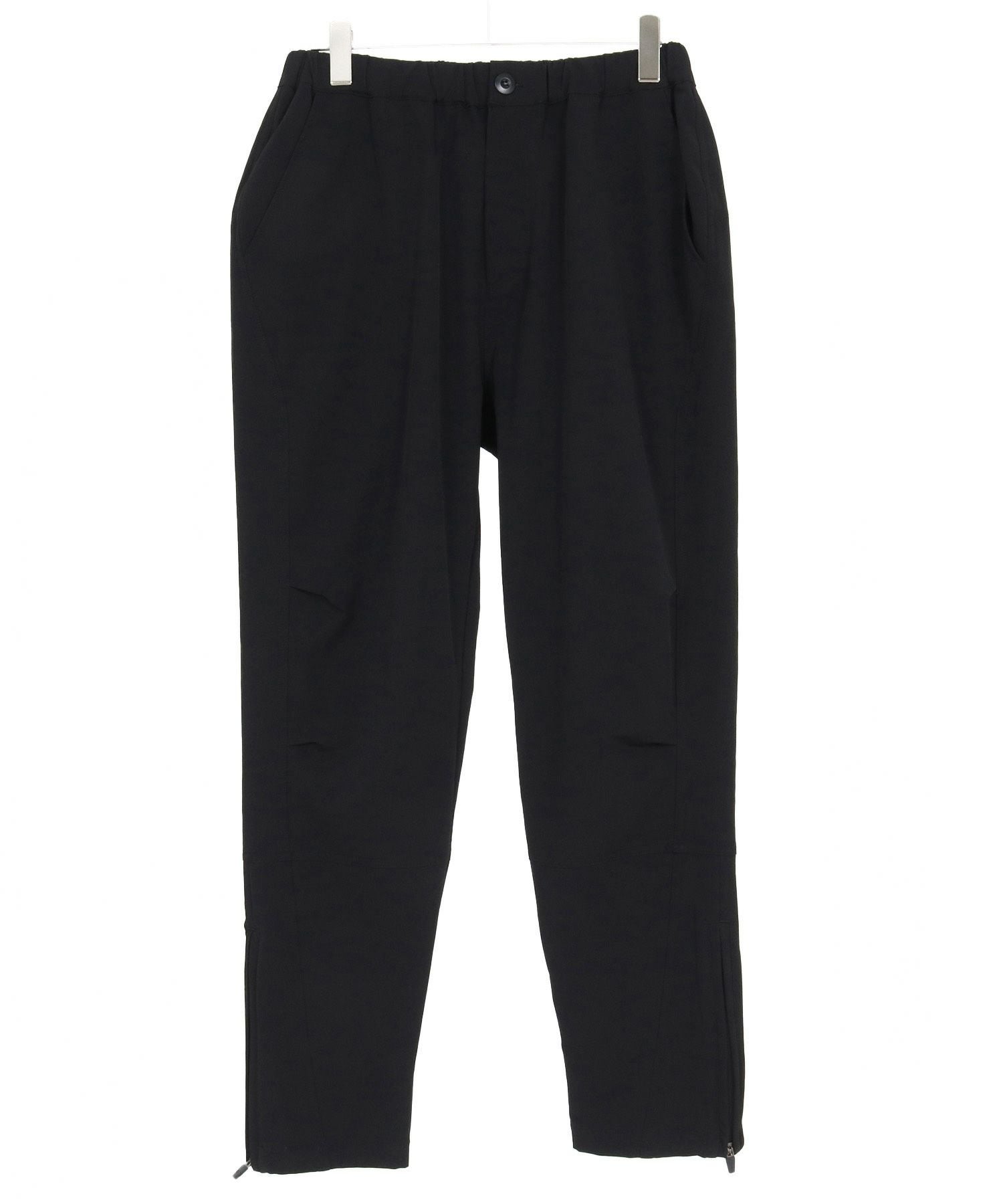 30%OFF【CAMBIO(カンビオ)】ナイロンストレッチ裾ZIPパンツ(HLCM0209
