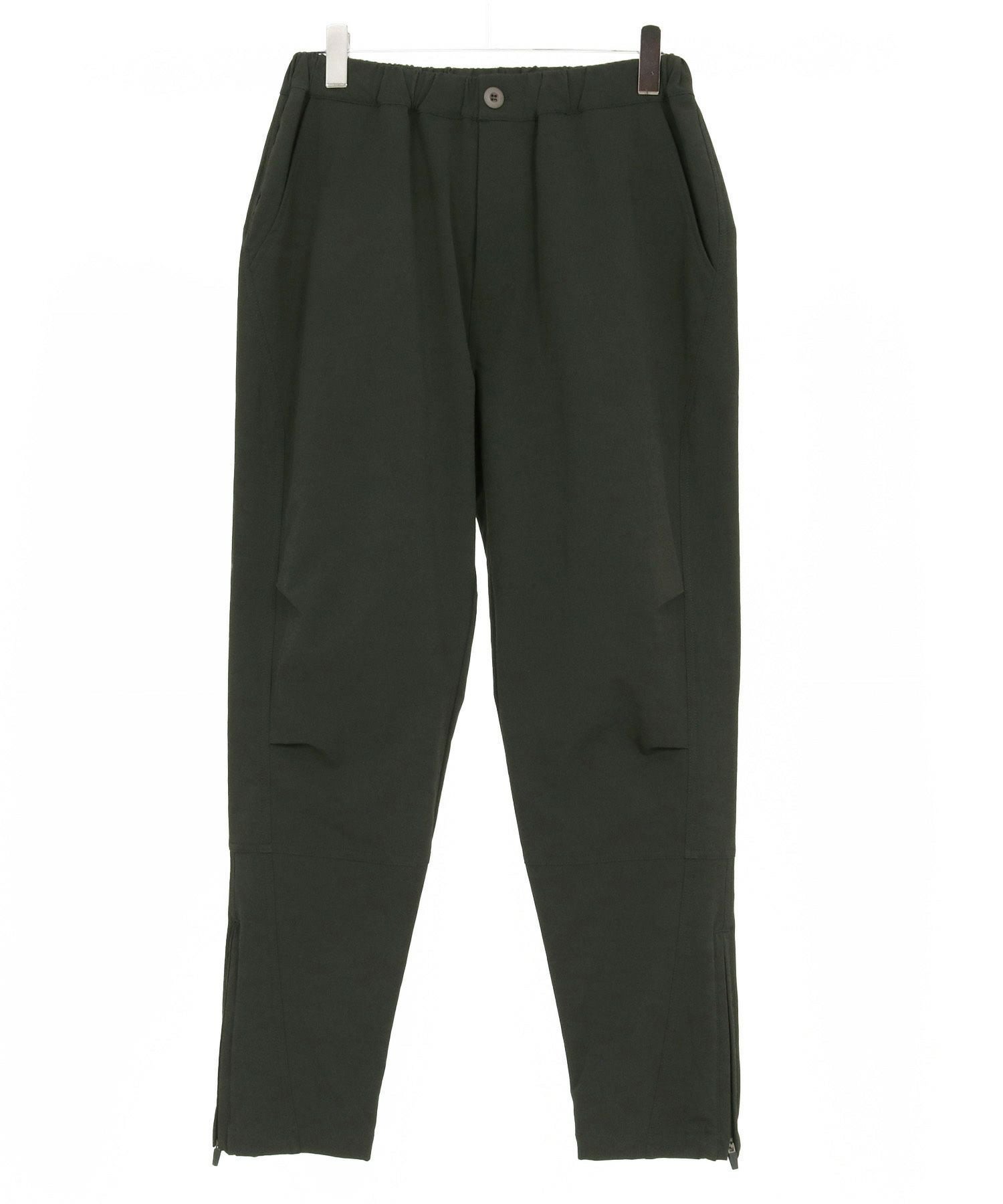 30%OFF【CAMBIO(カンビオ)】ナイロンストレッチ裾ZIPパンツ(HLCM0209