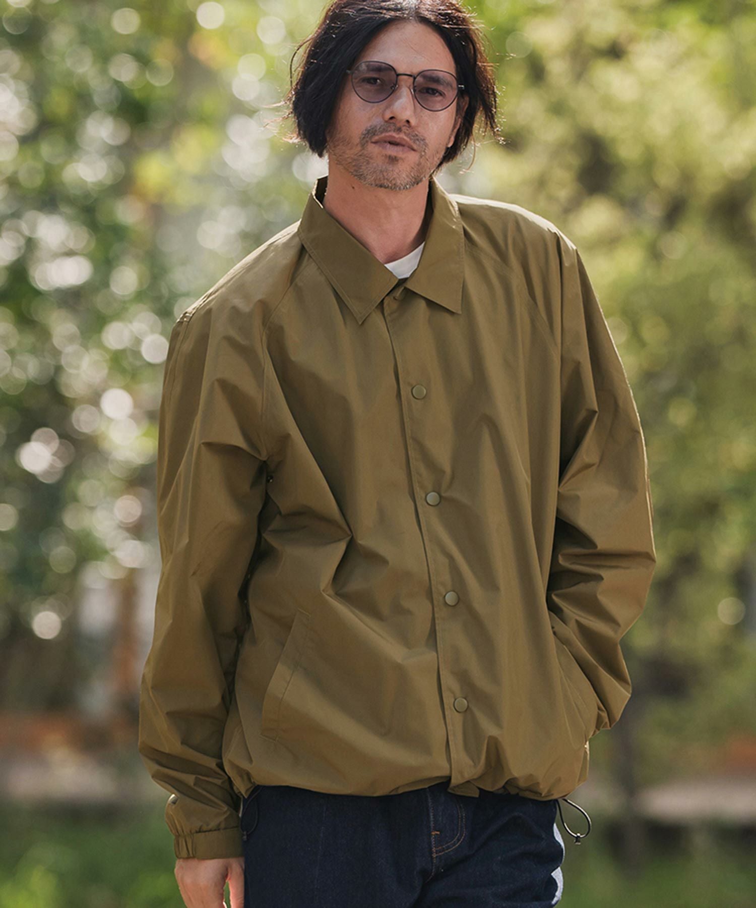 CAMBIO(カンビオ)】2 Layer Coach Jacket コーチジャケット(NF-252