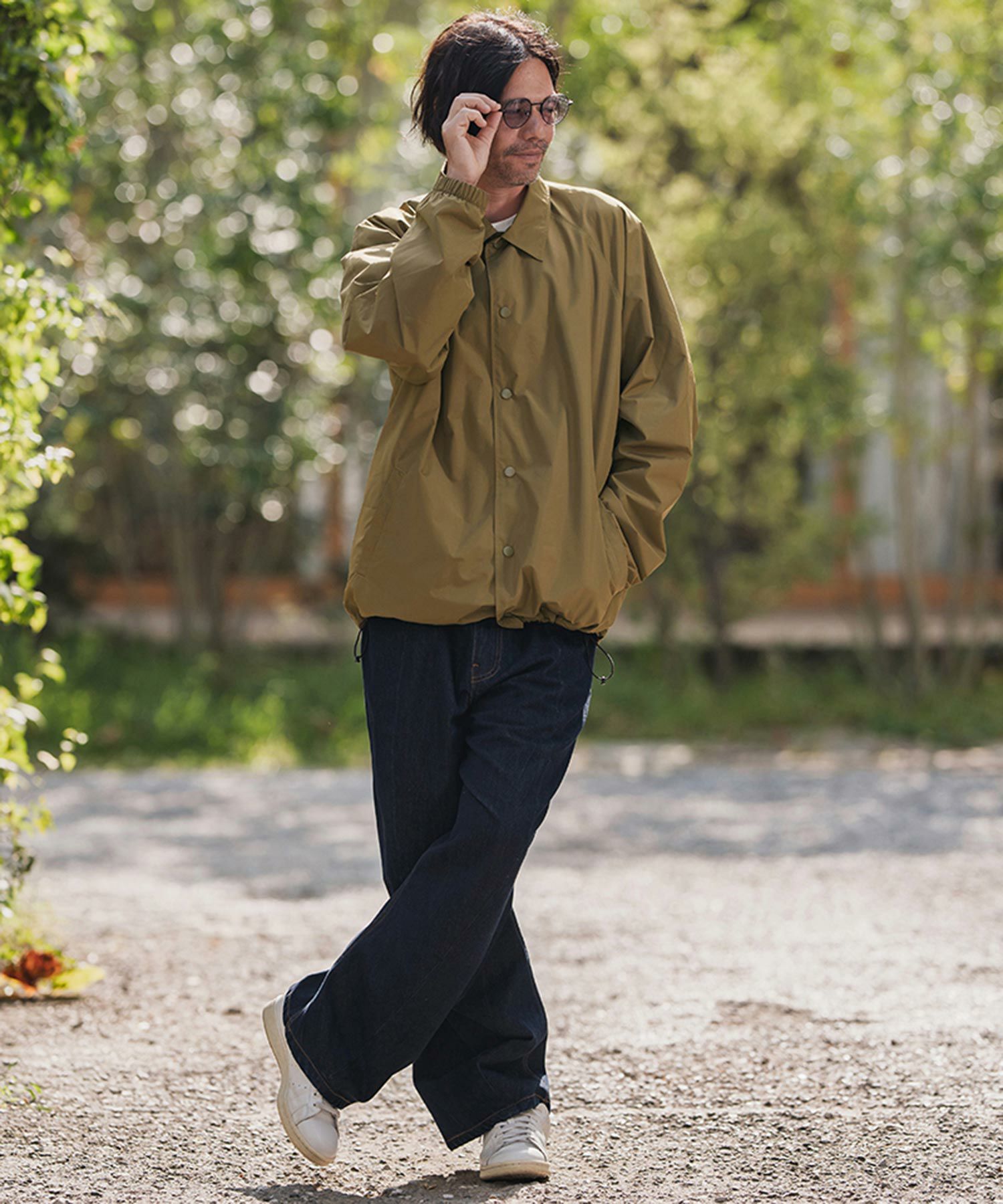 CAMBIO(カンビオ)】2 Layer Coach Jacket コーチジャケット(NF-252