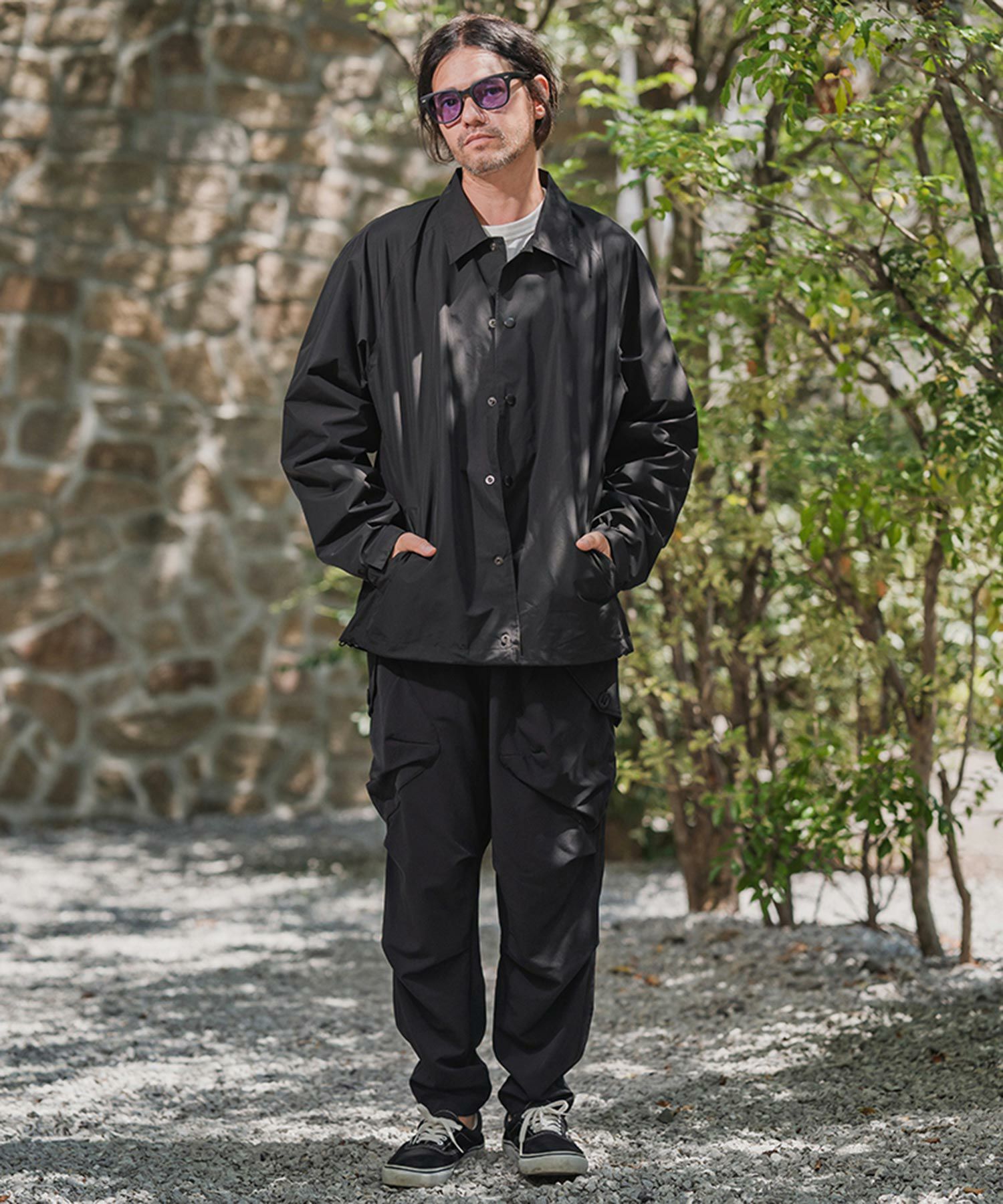 CAMBIO(カンビオ)】2 Layer Coach Jacket コーチジャケット(NF-252