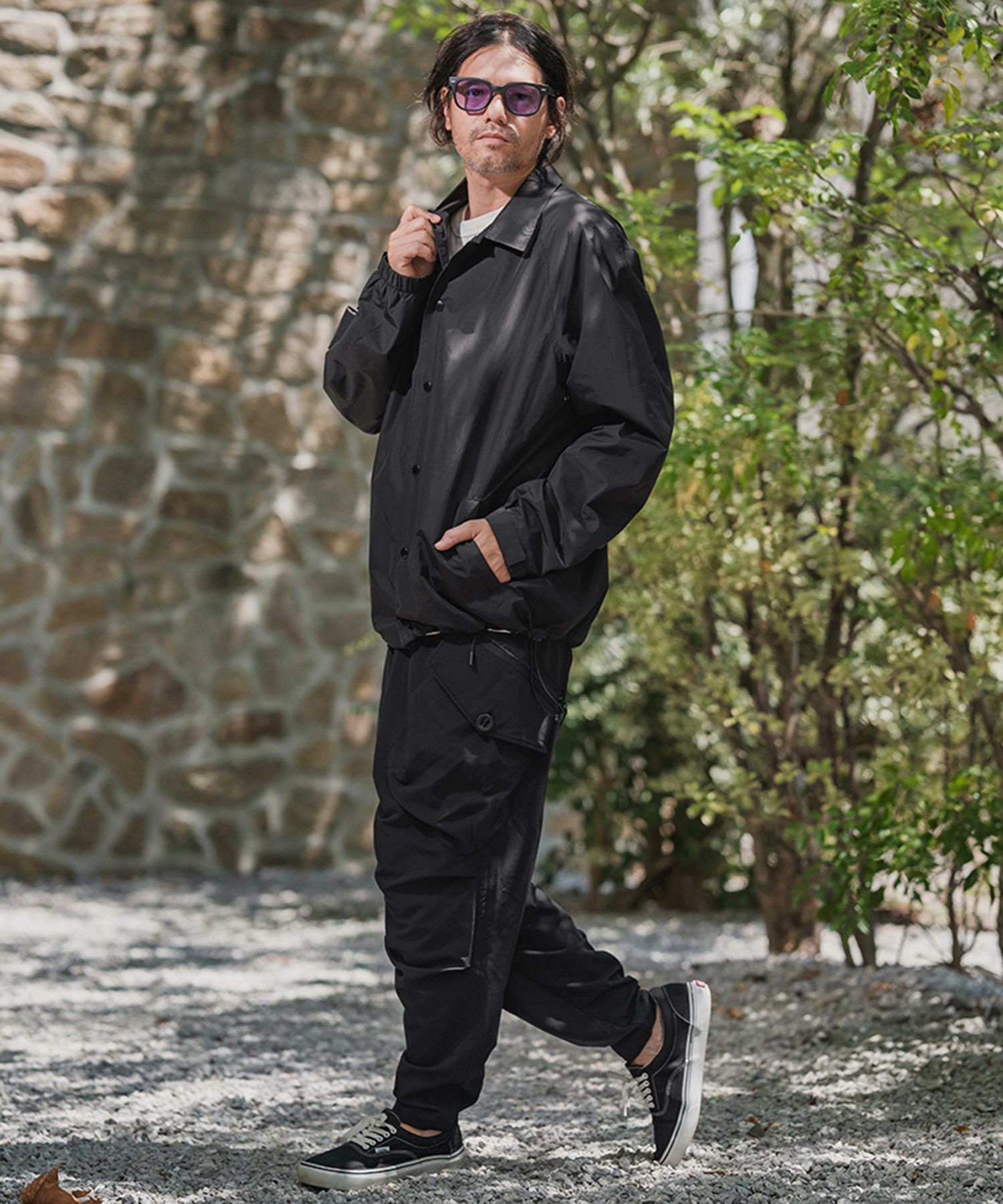 CAMBIO(カンビオ)】2 Layer Coach Jacket コーチジャケット(NF-252