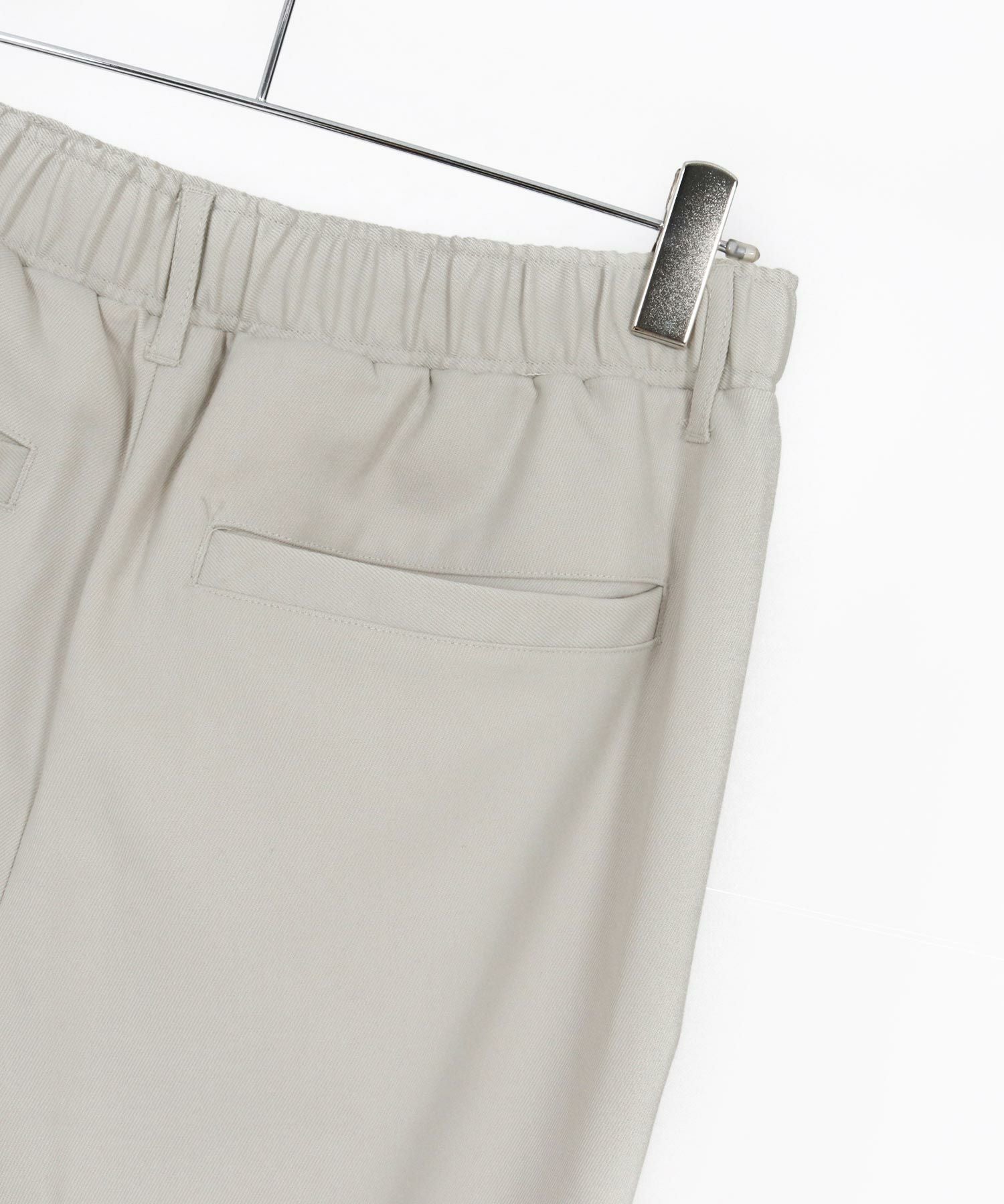 CAMBIO(カンビオ)】ストレッチTRサルエルテーパードパンツ | CAMBIO