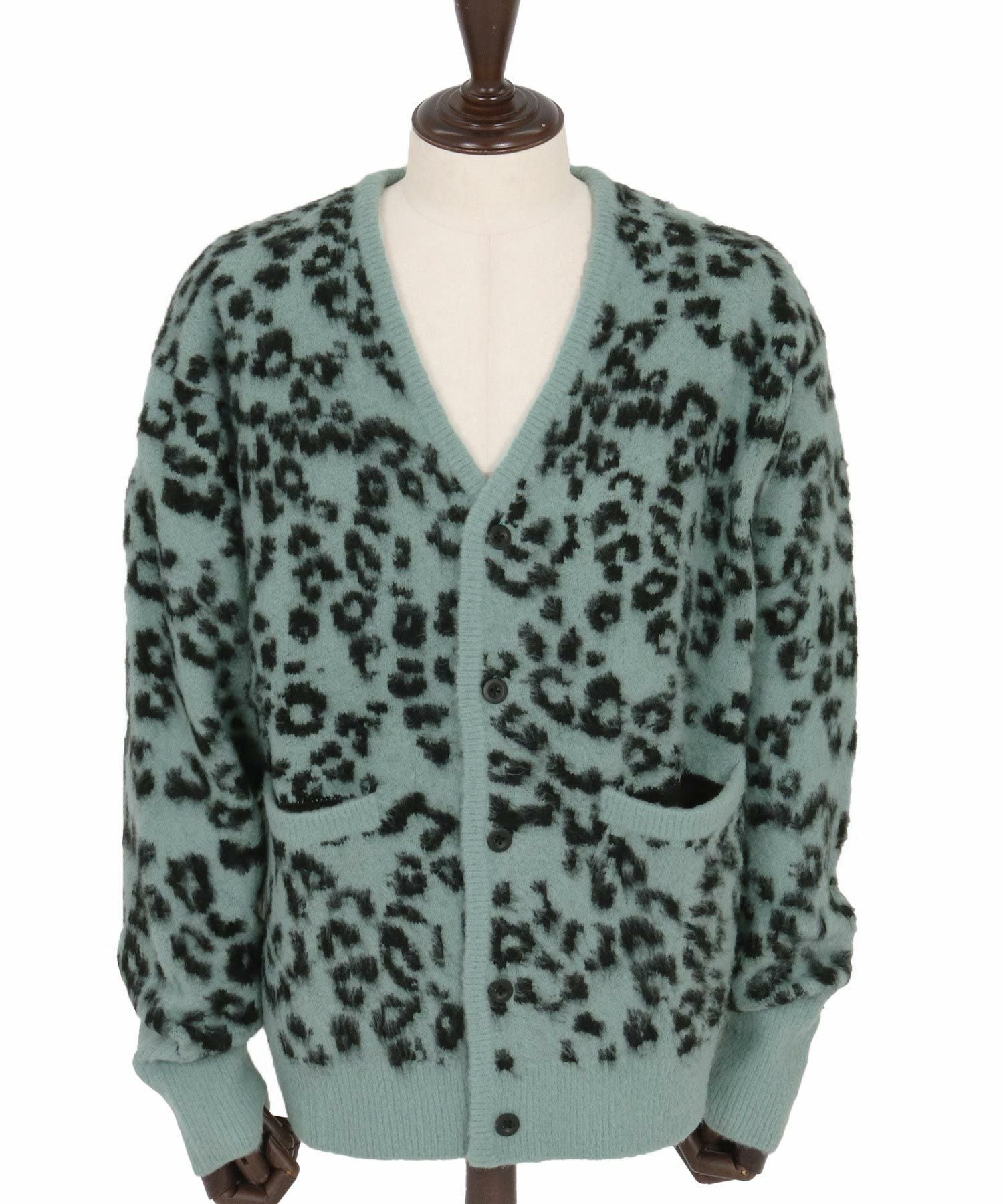 THEOREM(セオレム)】Mohair-like Leopard Cardigan レオパード