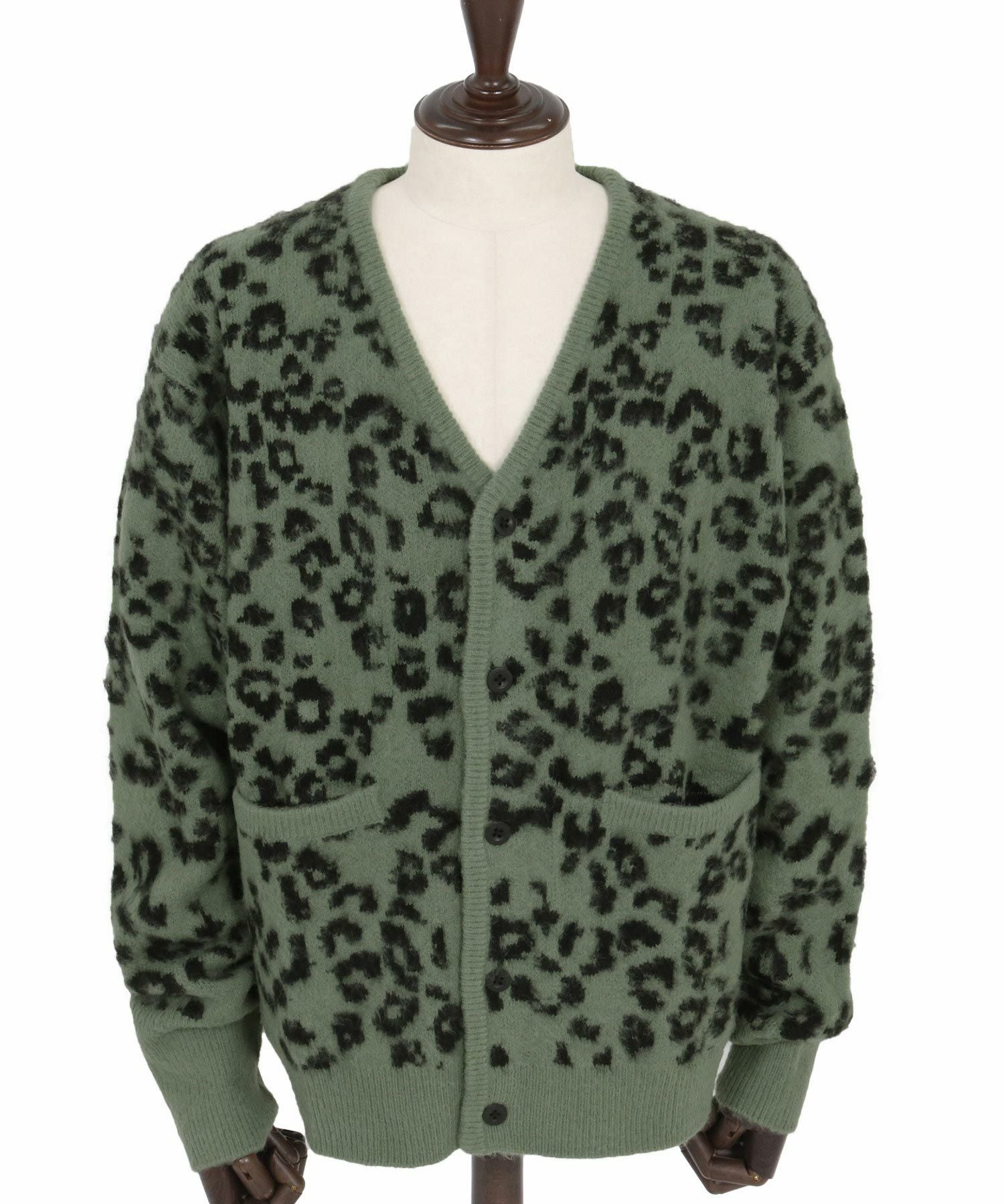 THEOREM(セオレム)】Mohair-like Leopard Cardigan レオパード