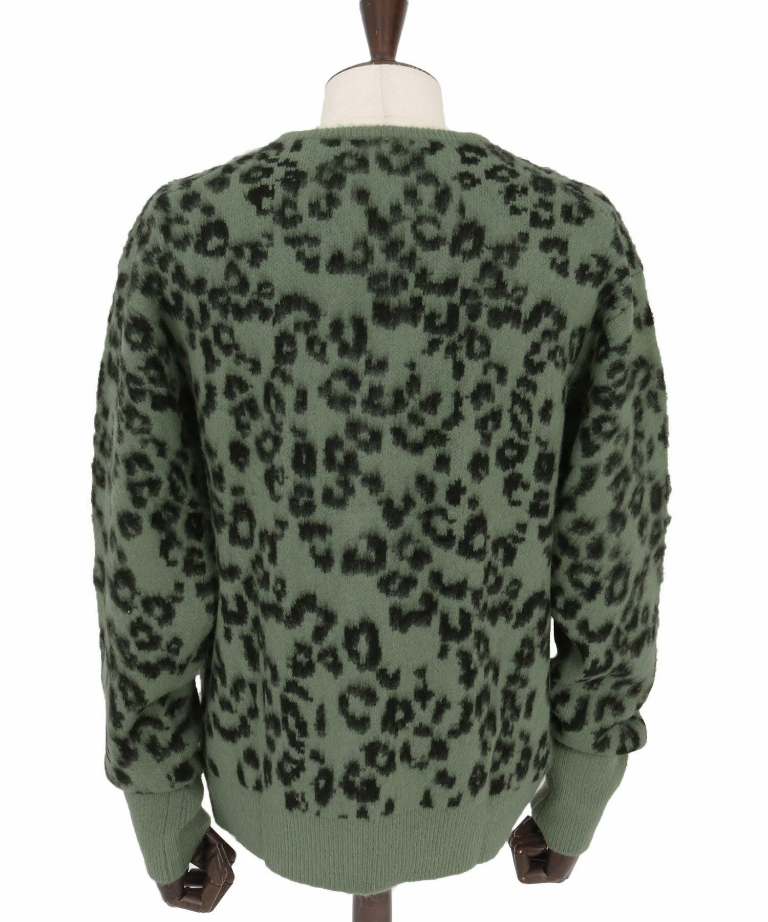 THEOREM(セオレム)】Mohair-like Leopard Cardigan レオパード