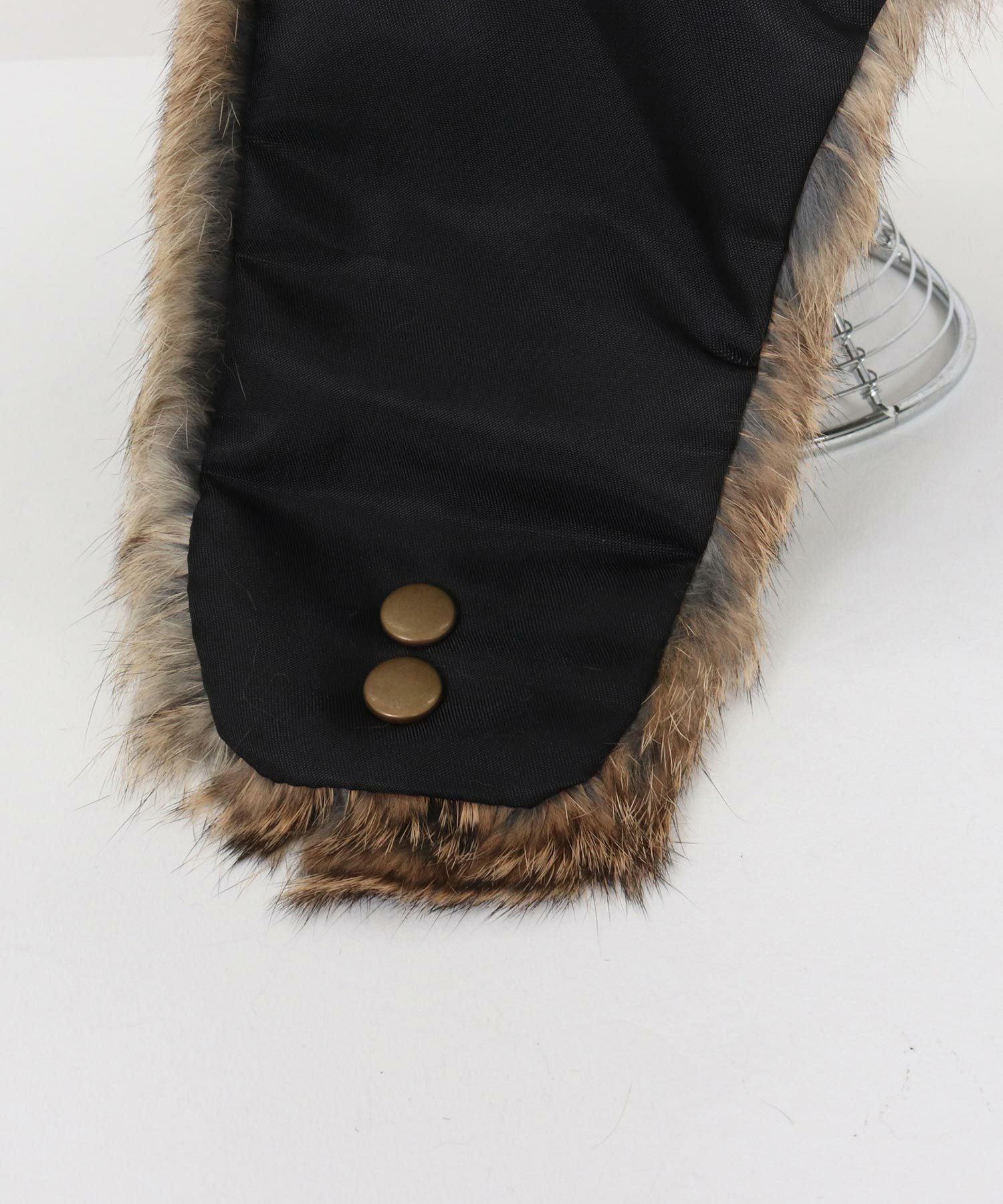 THEOREM(セオレム)】Rabbit Fur Flight Cap フライトキャップ(TRM25