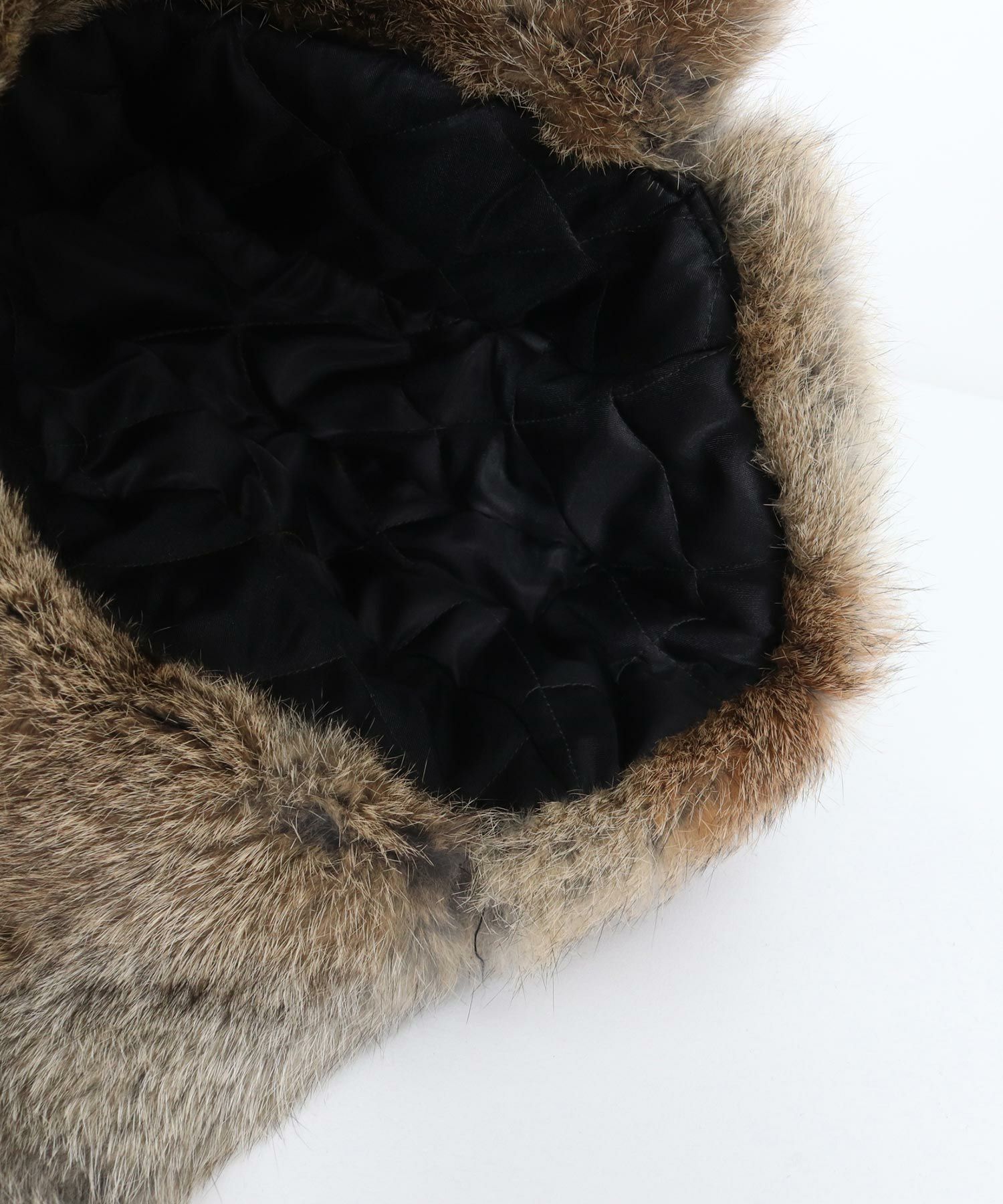THEOREM(セオレム)】Rabbit Fur Flight Cap フライトキャップ(TRM25
