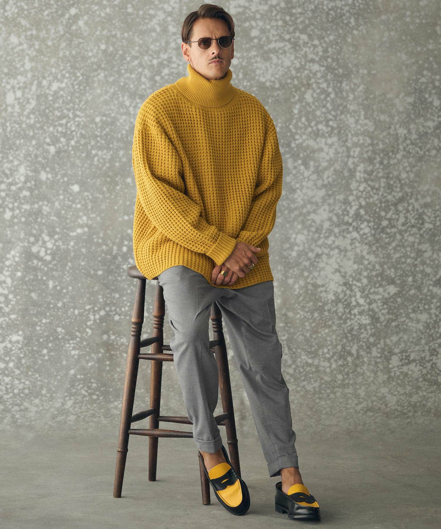 THEOREM(セオレム)】Turn up TR Tapered Pants テーパードスラックス