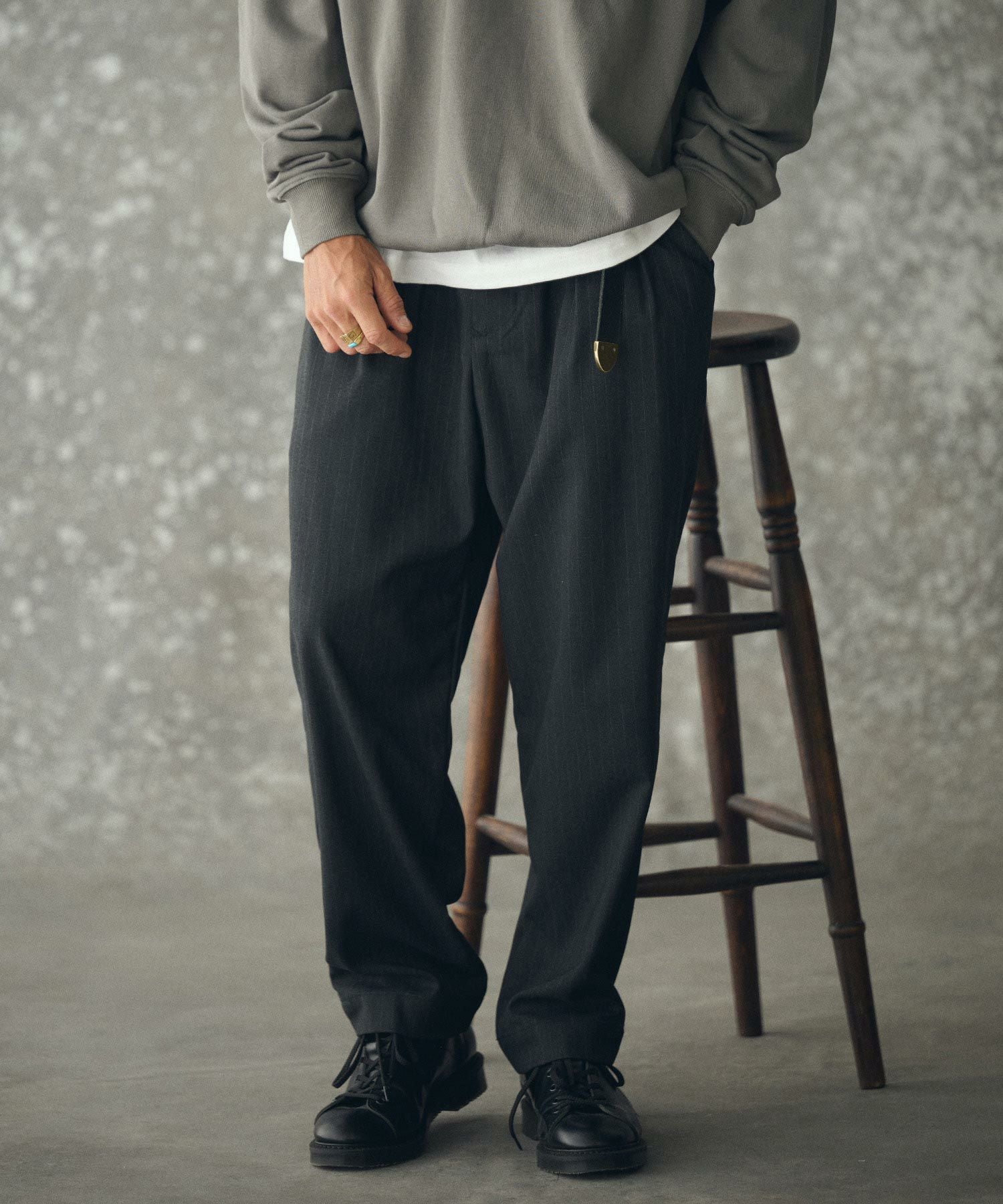 THEOREM(セオレム)】Routine TR Stripe Pants ピンストライプ