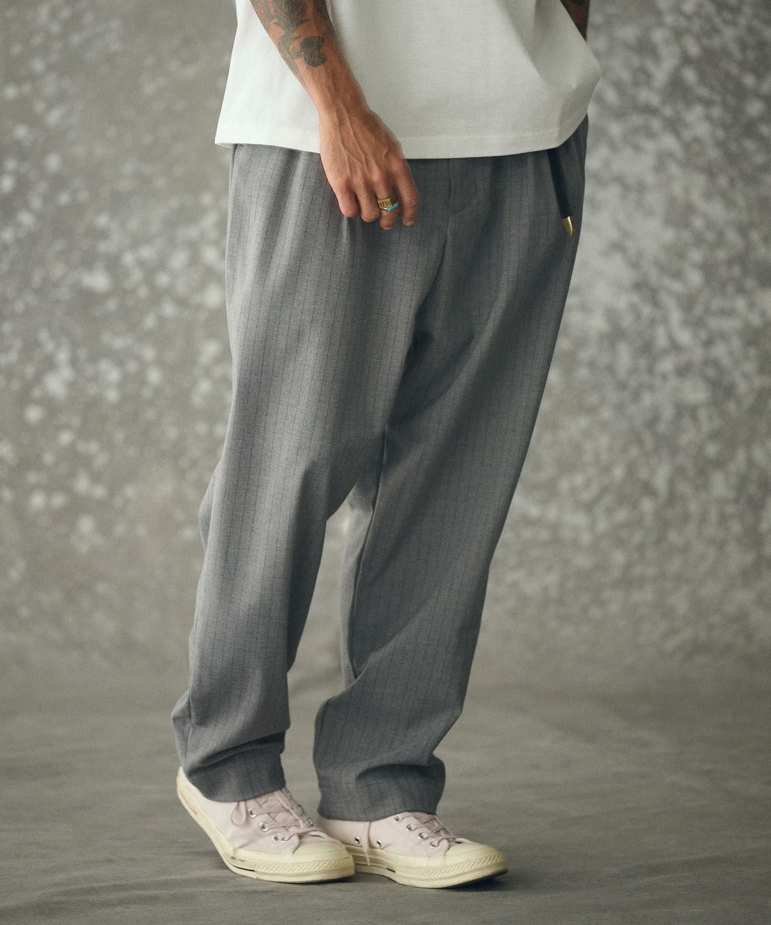 THEOREM(セオレム)】Routine TR Stripe Pants ピンストライプ