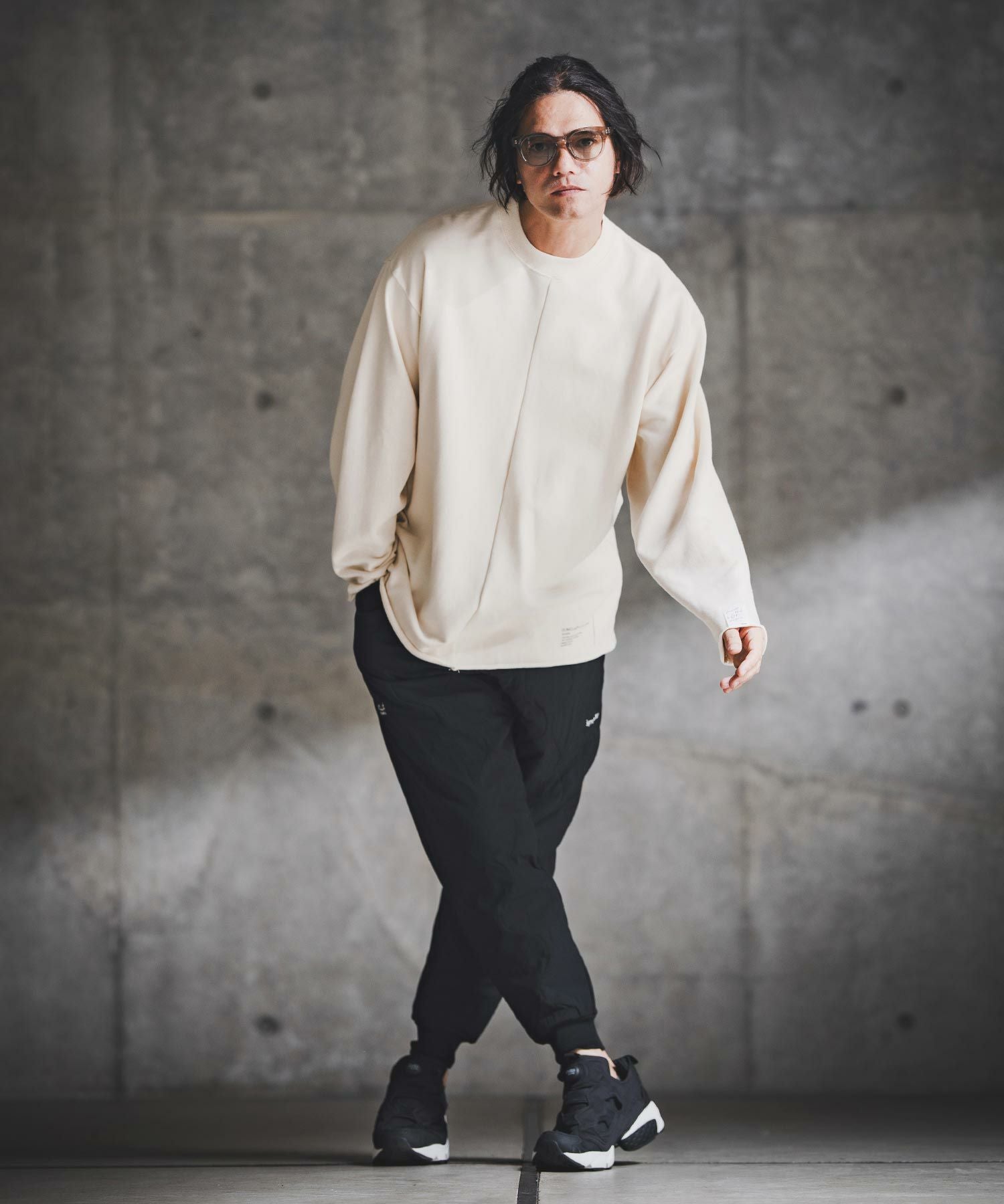 GLIMCLAP(グリムクラップ)】Wave Quilted Ripstop Jogger Pants