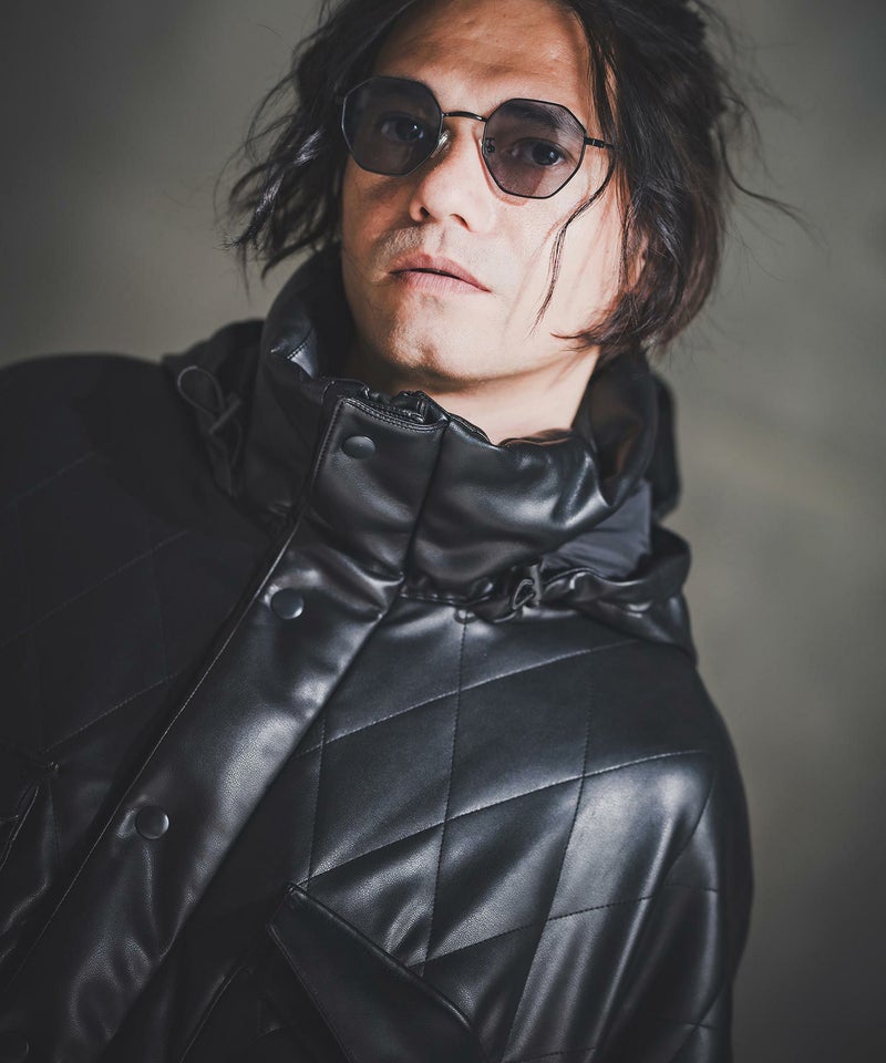 GLIMCLAP(グリムクラップ)】Synthetic Leather WEP Jacket - Diamond 