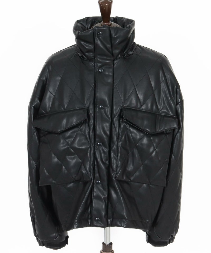 GLIMCLAP(グリムクラップ)】Synthetic Leather WEP Jacket - Diamond 