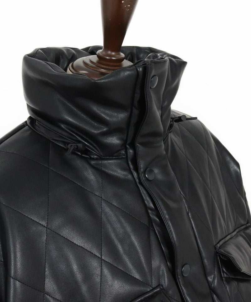 GLIMCLAP(グリムクラップ)】Synthetic Leather WEP Jacket - Diamond 