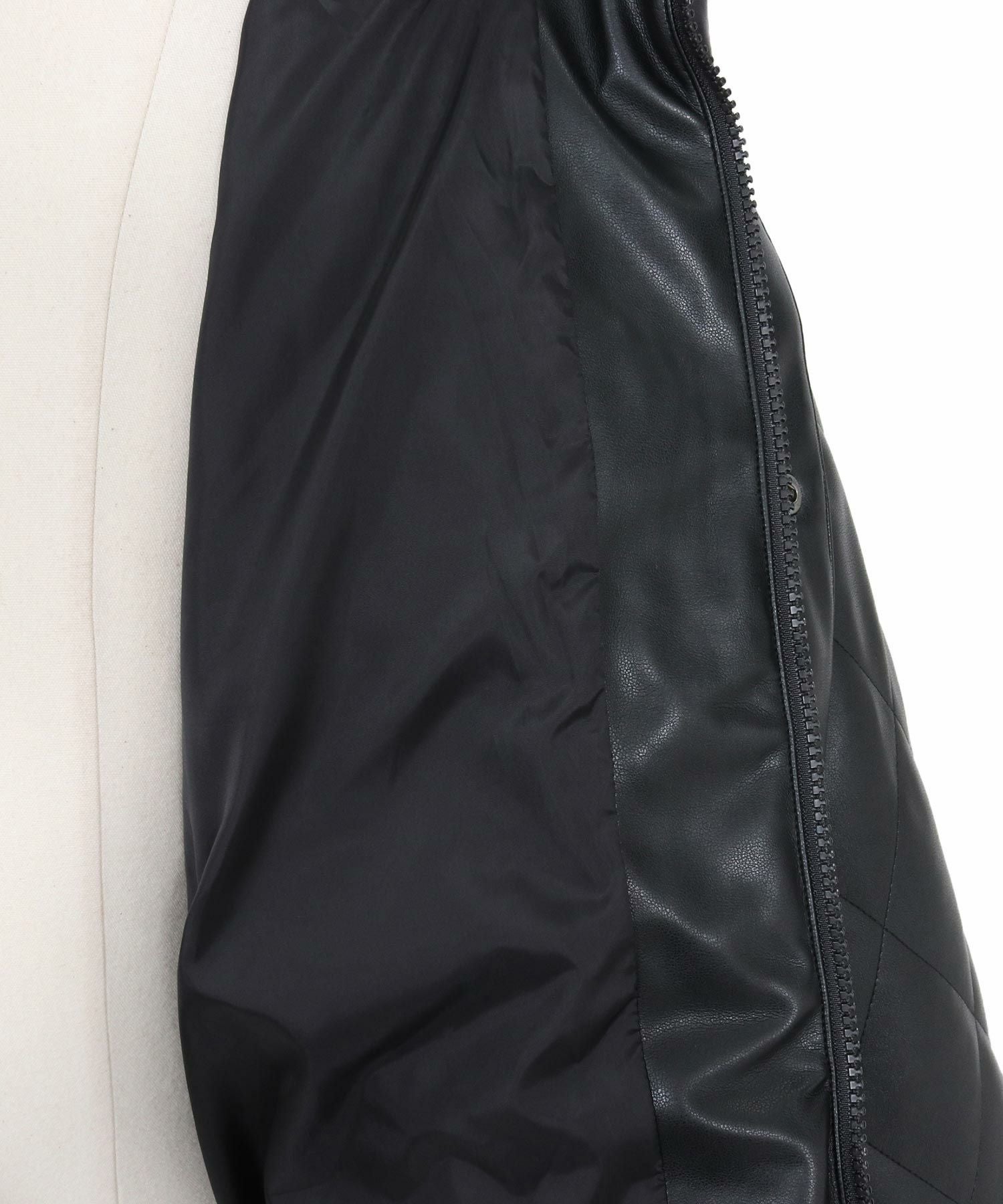GLIMCLAP(グリムクラップ)】Synthetic Leather WEP Jacket - Diamond