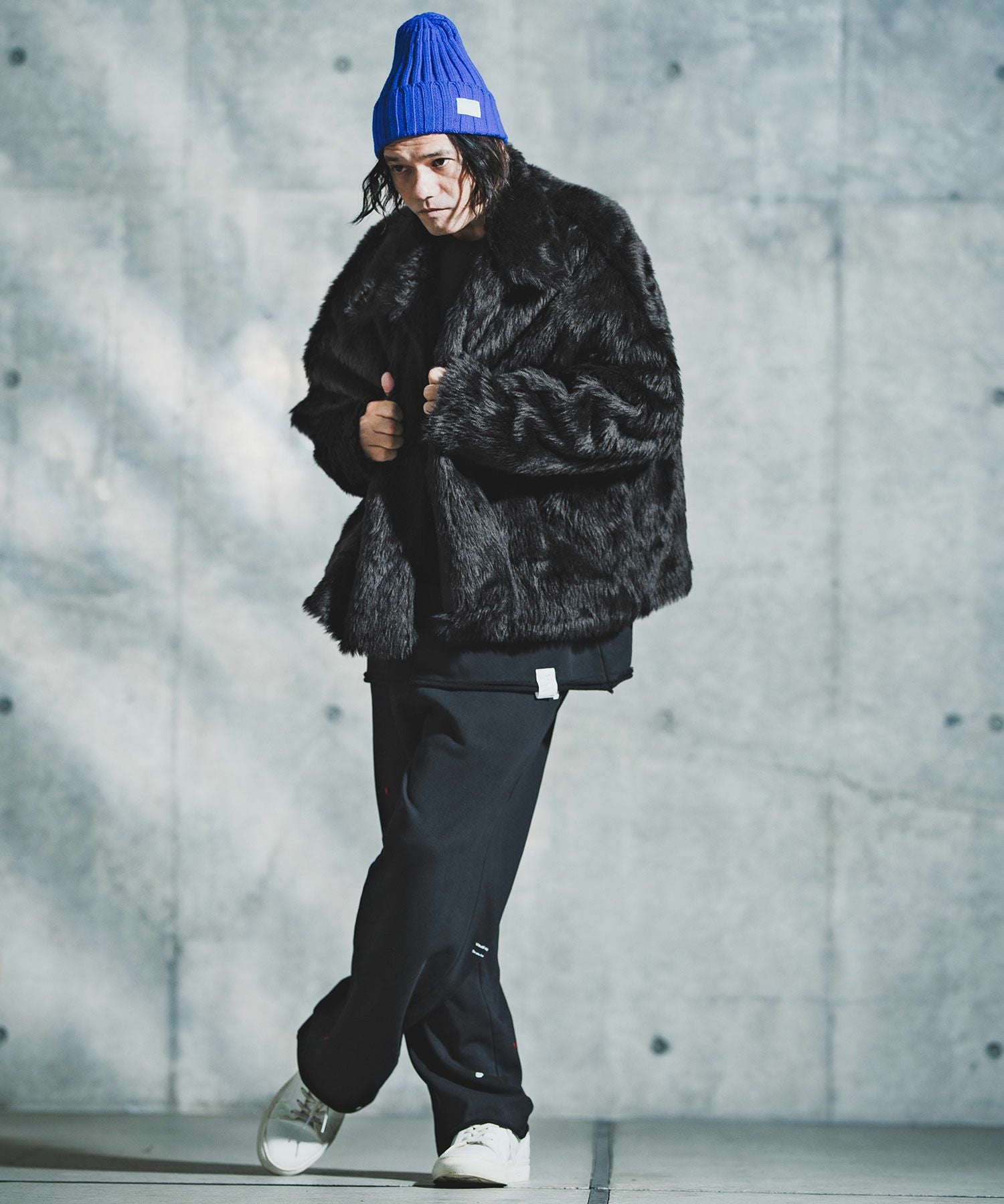 GLIMCLAP(グリムクラップ)】Shaggy Luxe Jacket フェイクファー GLIMCLAP(グリムクラップ)】Shaggy Luxe Jacket フェイクファー