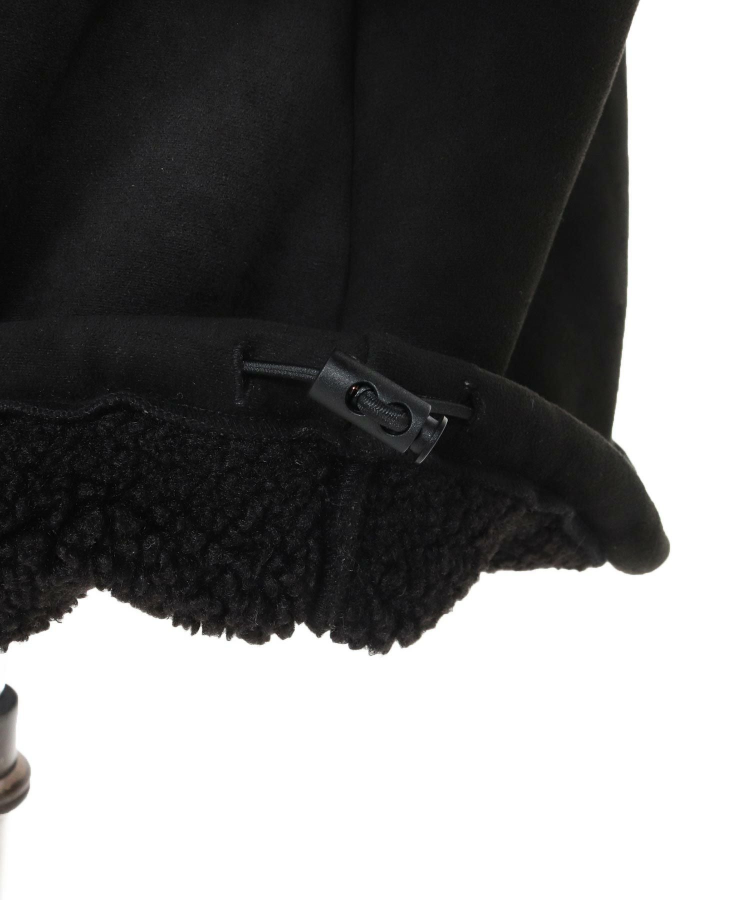 GLIMCLAP(グリムクラップ)】Boa & Mouton Panel Hoodie Jacket ボア