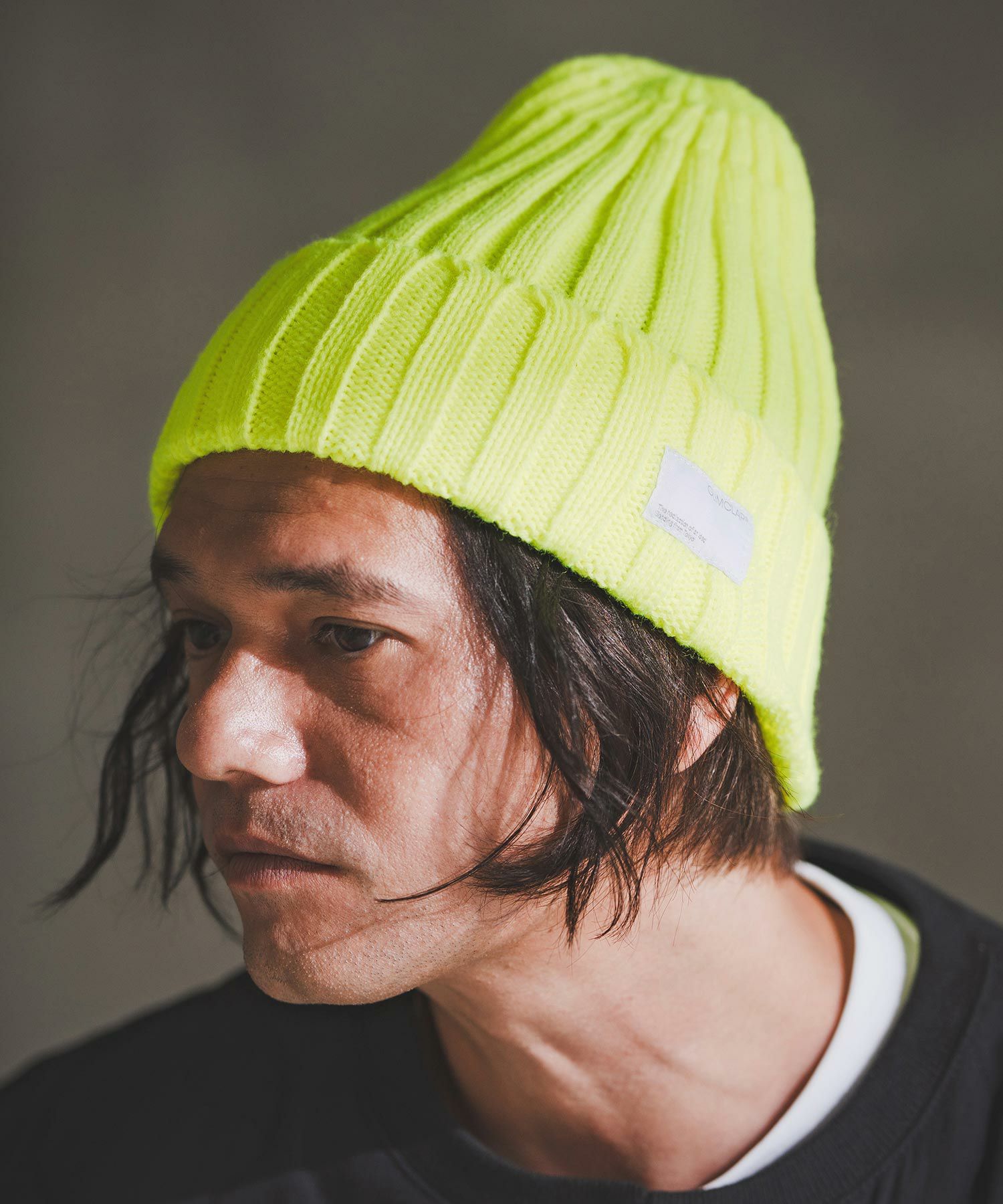 GLIMCLAP(グリムクラップ)】Wide Rib Knit Beanie ニットビーニー(192
