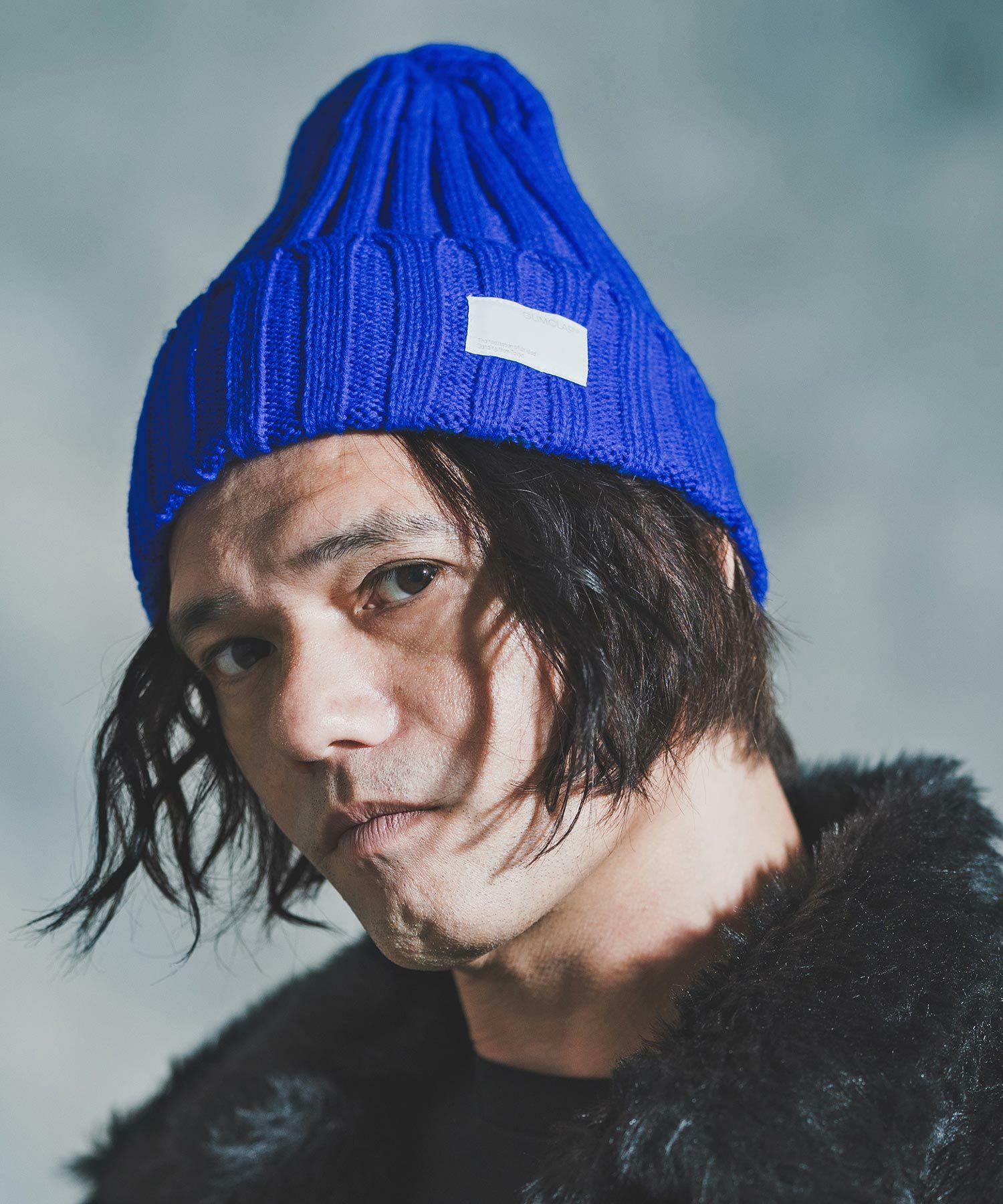 GLIMCLAP(グリムクラップ)】Wide Rib Knit Beanie ニットビーニー(192