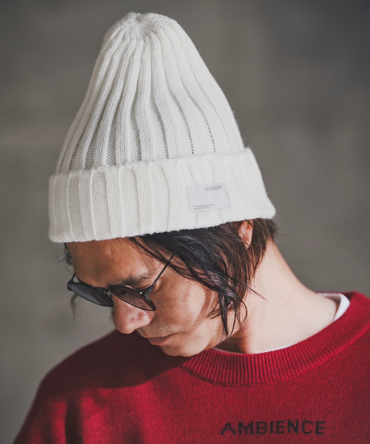 GLIMCLAP(グリムクラップ)】Wide Rib Knit Beanie ニットビーニー(192