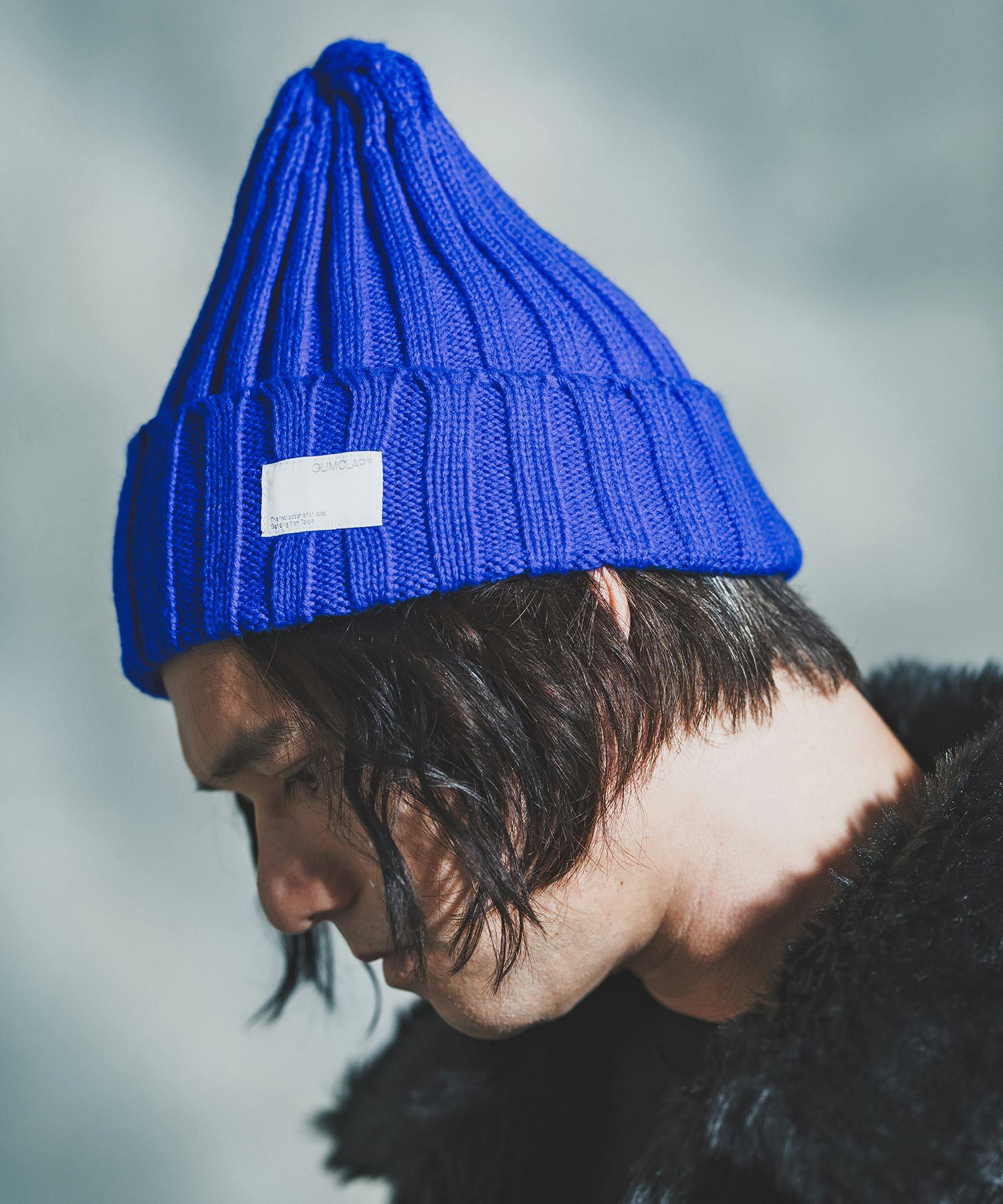 GLIMCLAP(グリムクラップ)】Wide Rib Knit Beanie ニットビーニー(192