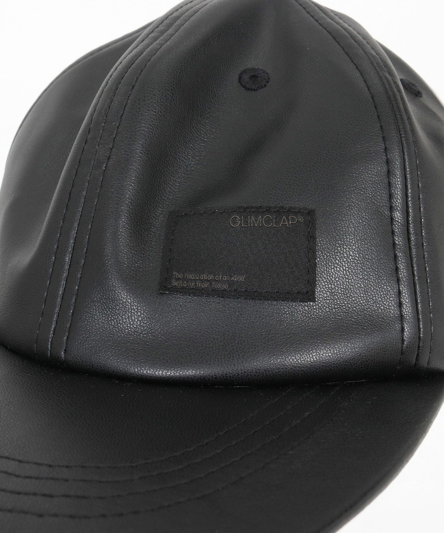 30%OFF【GLIMCLAP(グリムクラップ)】Synthetic Leather Flat Cap