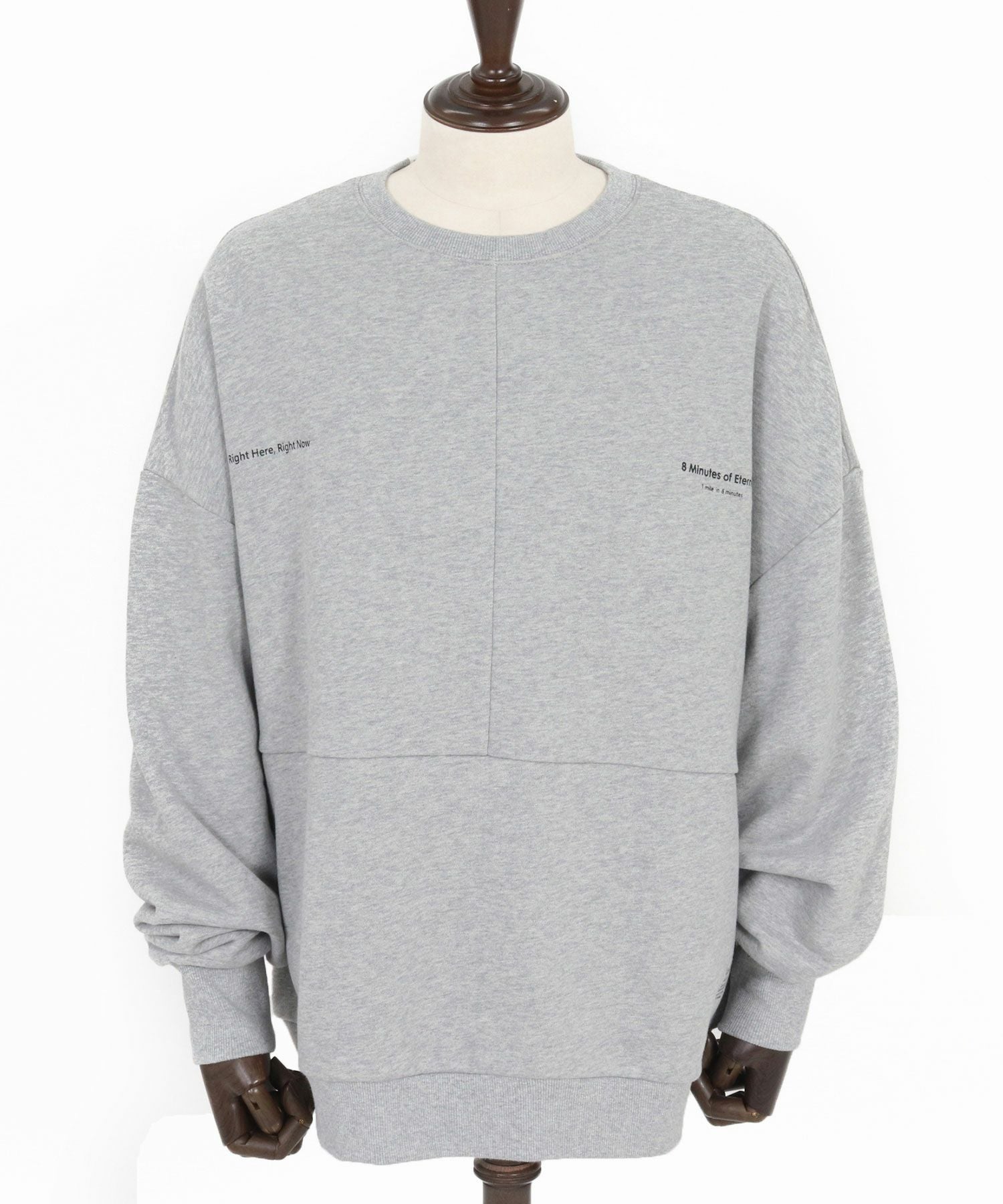 GLIMCLAP(グリムクラップ)】Point Graphic Sweat shirt スウェットプル