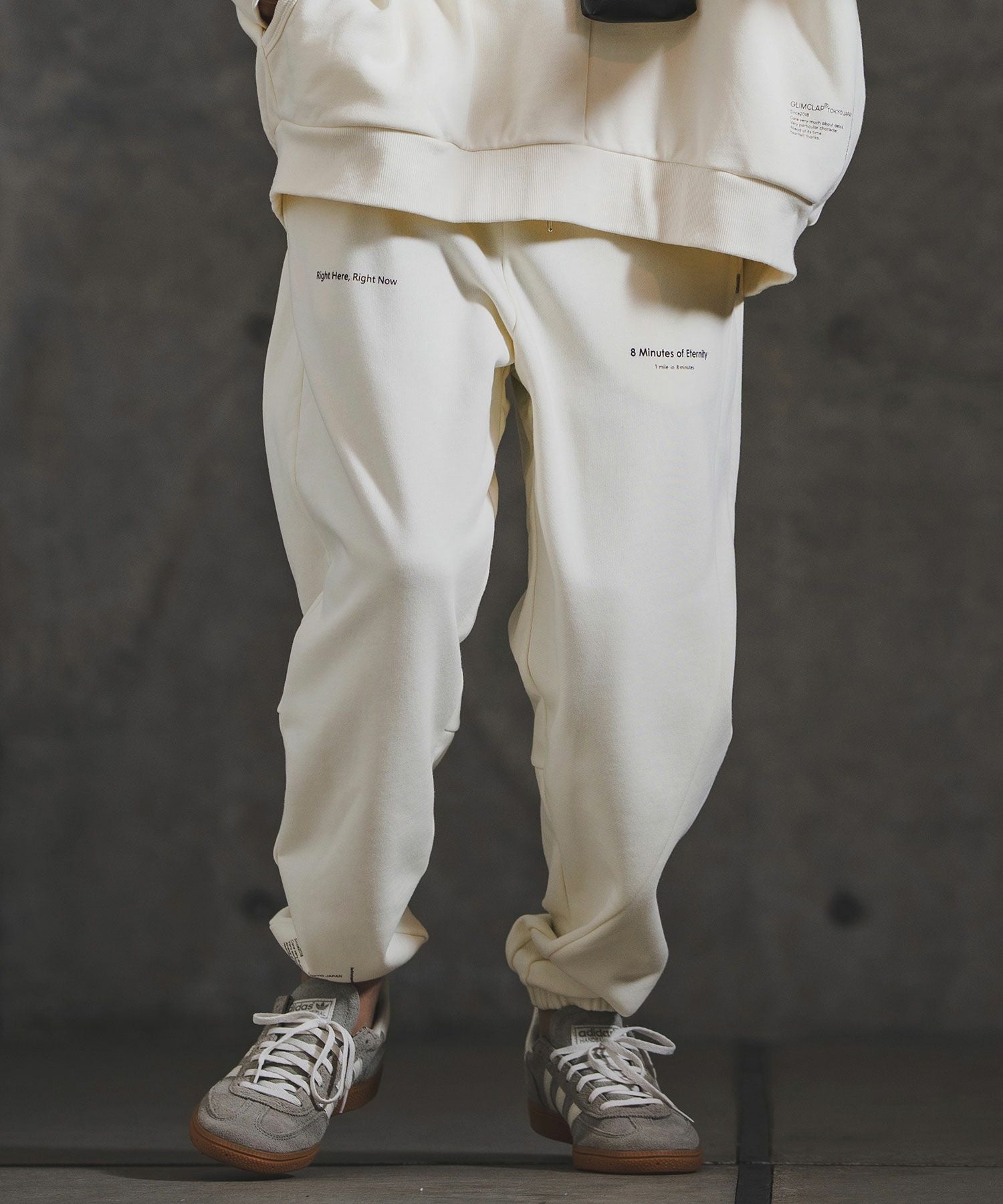 GLIMCLAP(グリムクラップ)】Point Graphic Sweat pants スウェット