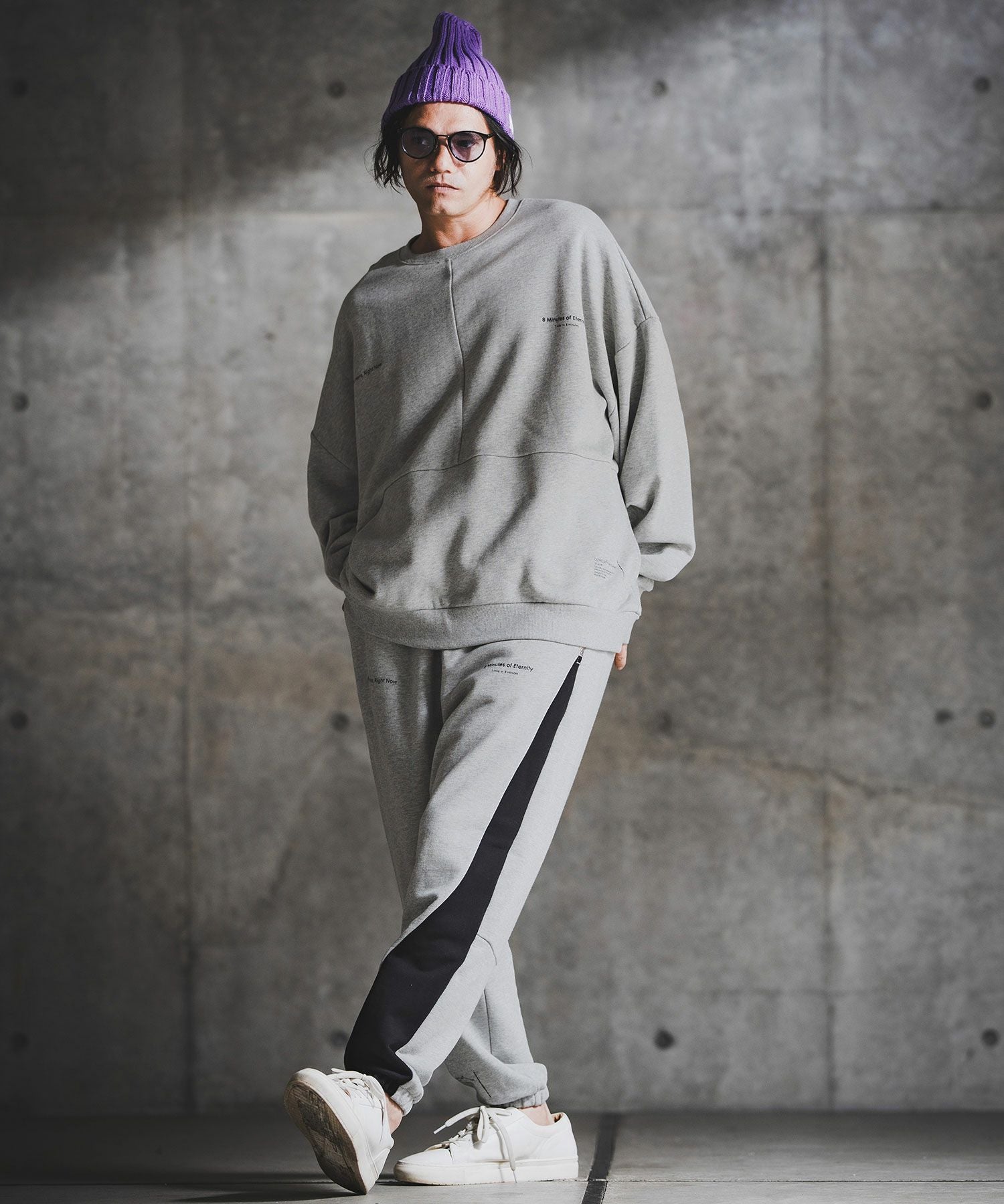 GLIMCLAP セットアップ GLIMCLAP(グリムクラップ)】Point Graphic Sweat pants スウェット