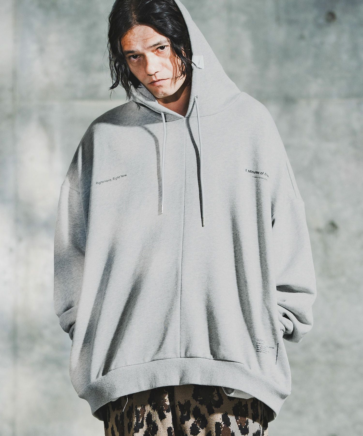 GLIMCLAP(グリムクラップ)】Point Graphic Sweat Hoodie スウェット